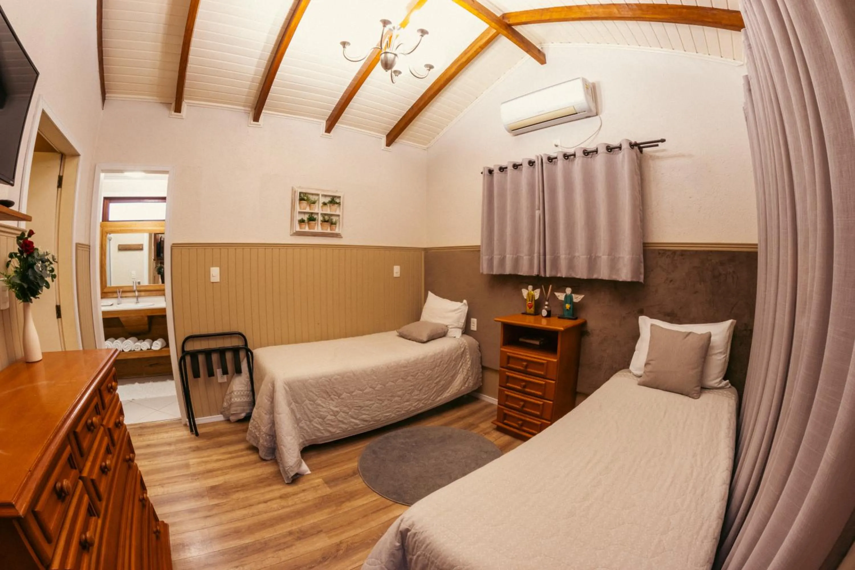 Bed in Serra Bela Eco Pousada