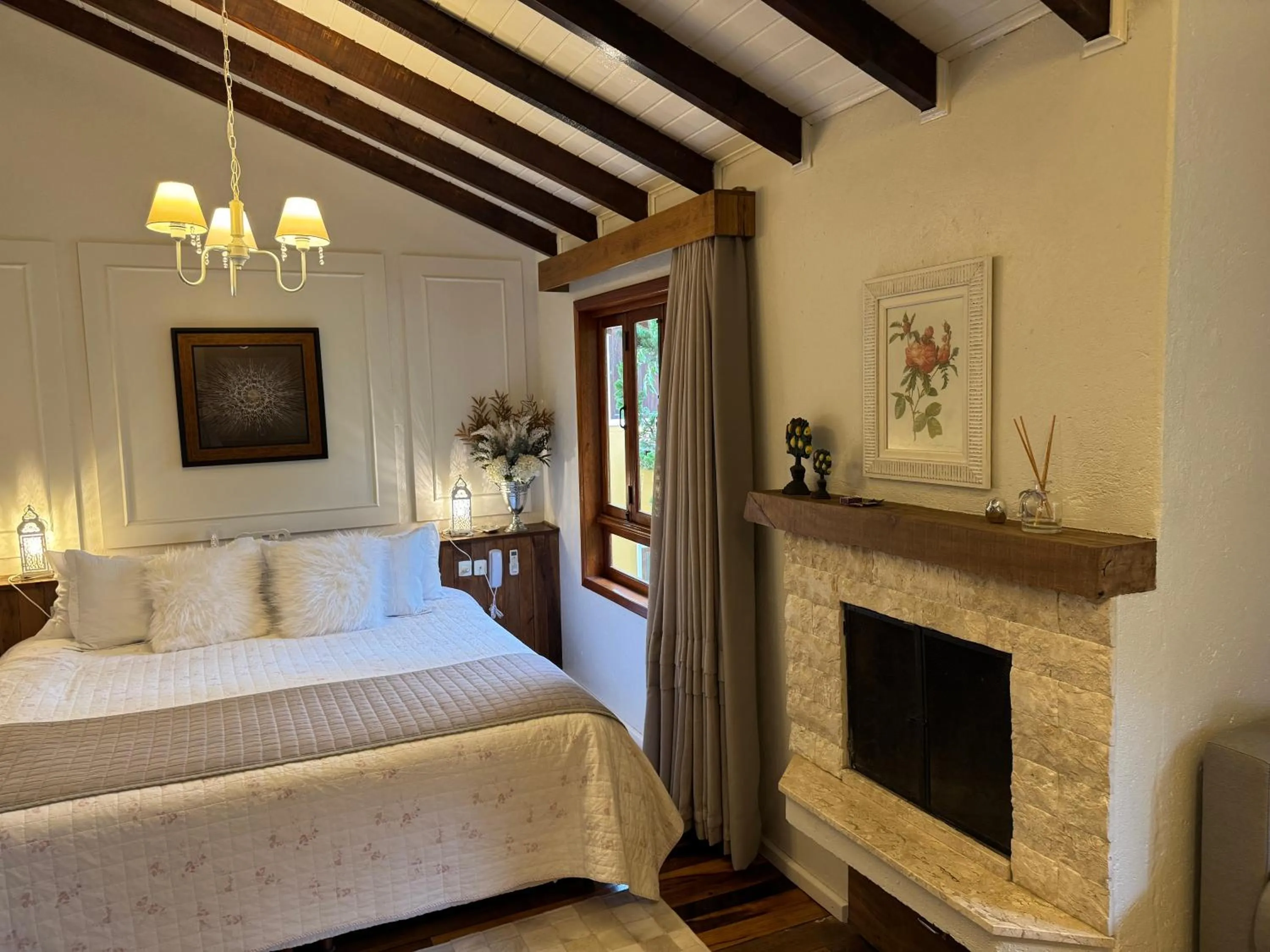 Bed in Serra Bela Eco Pousada