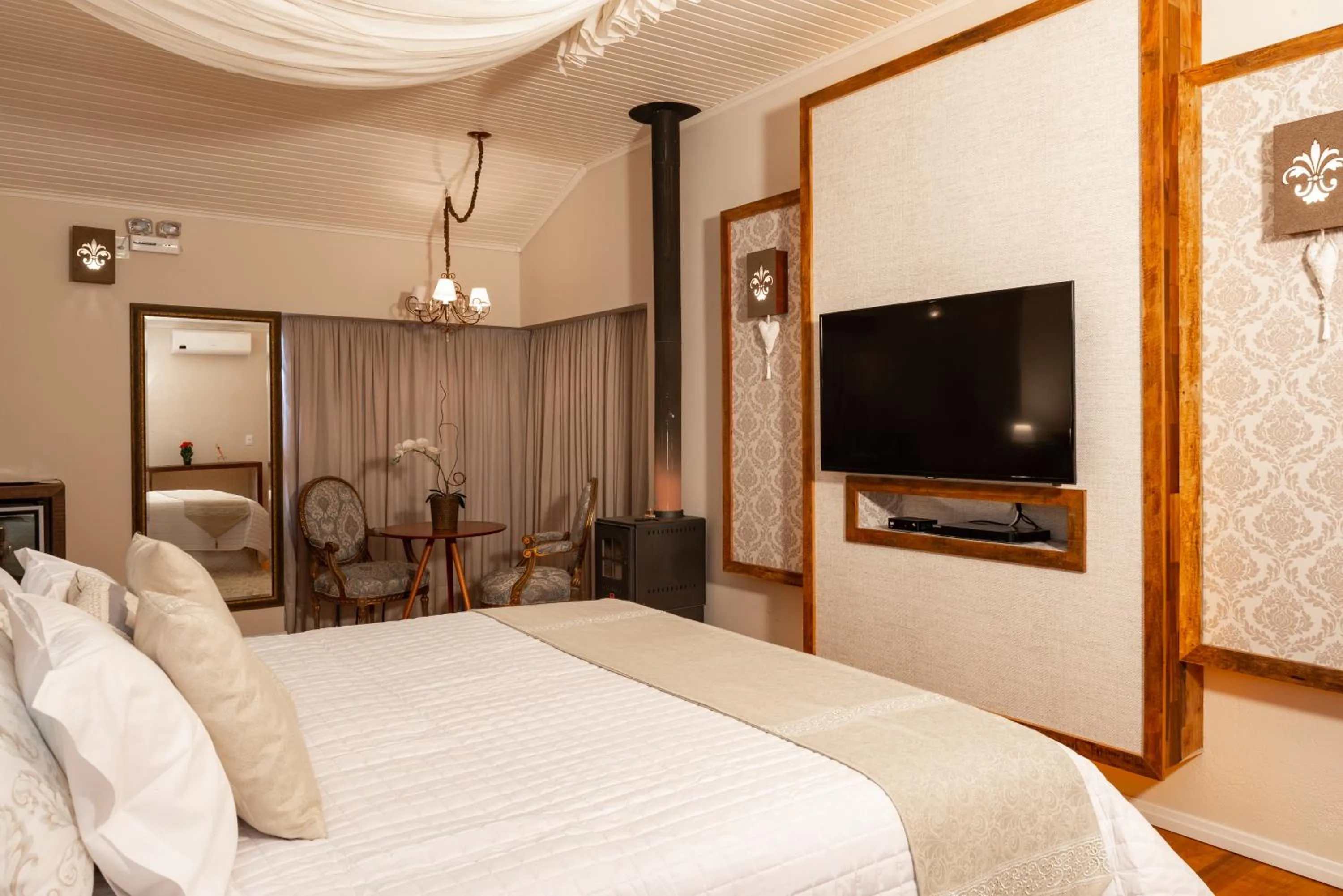 Bed in Serra Bela Eco Pousada