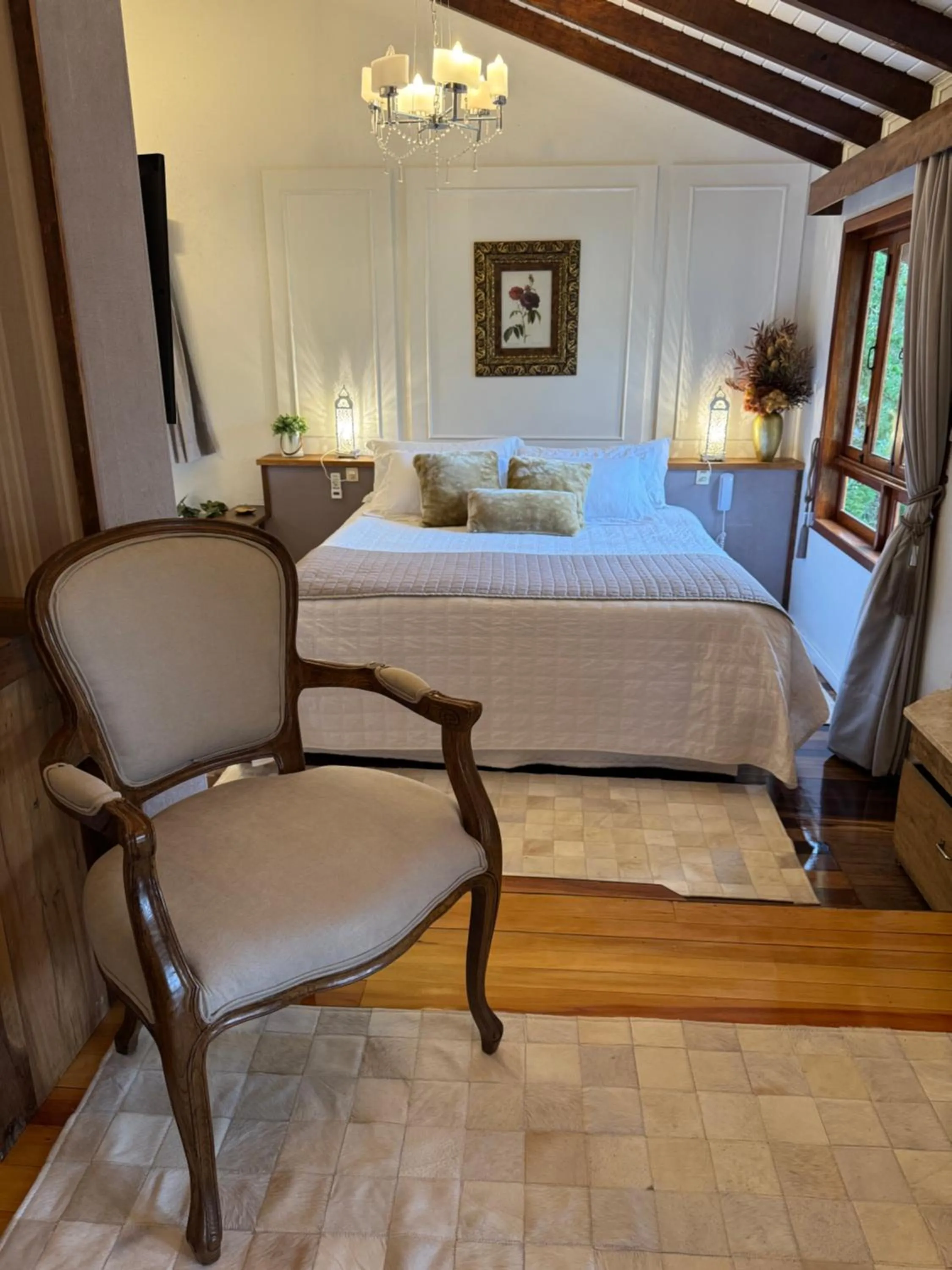 Bed in Serra Bela Eco Pousada