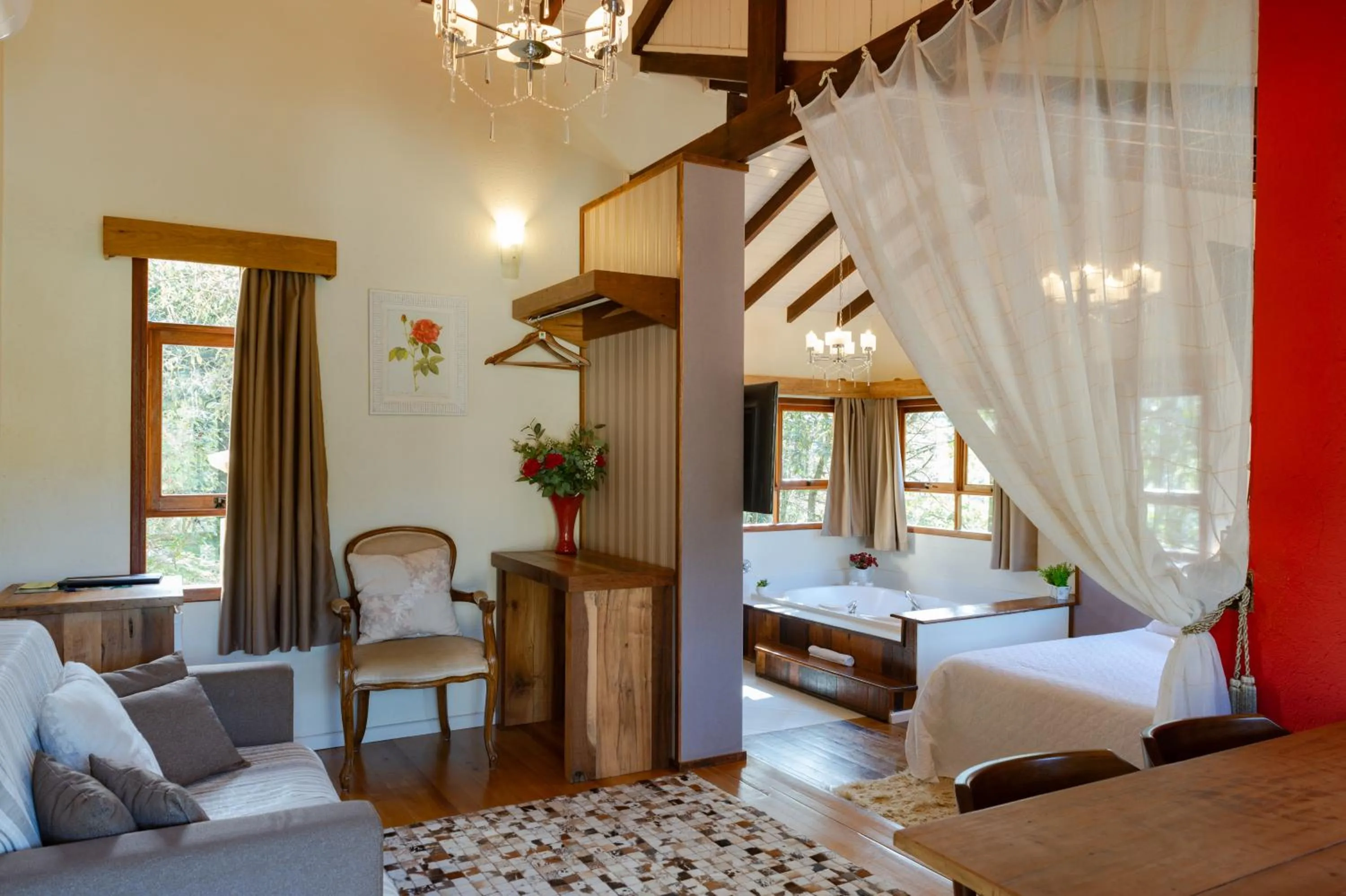 Bed in Serra Bela Eco Pousada