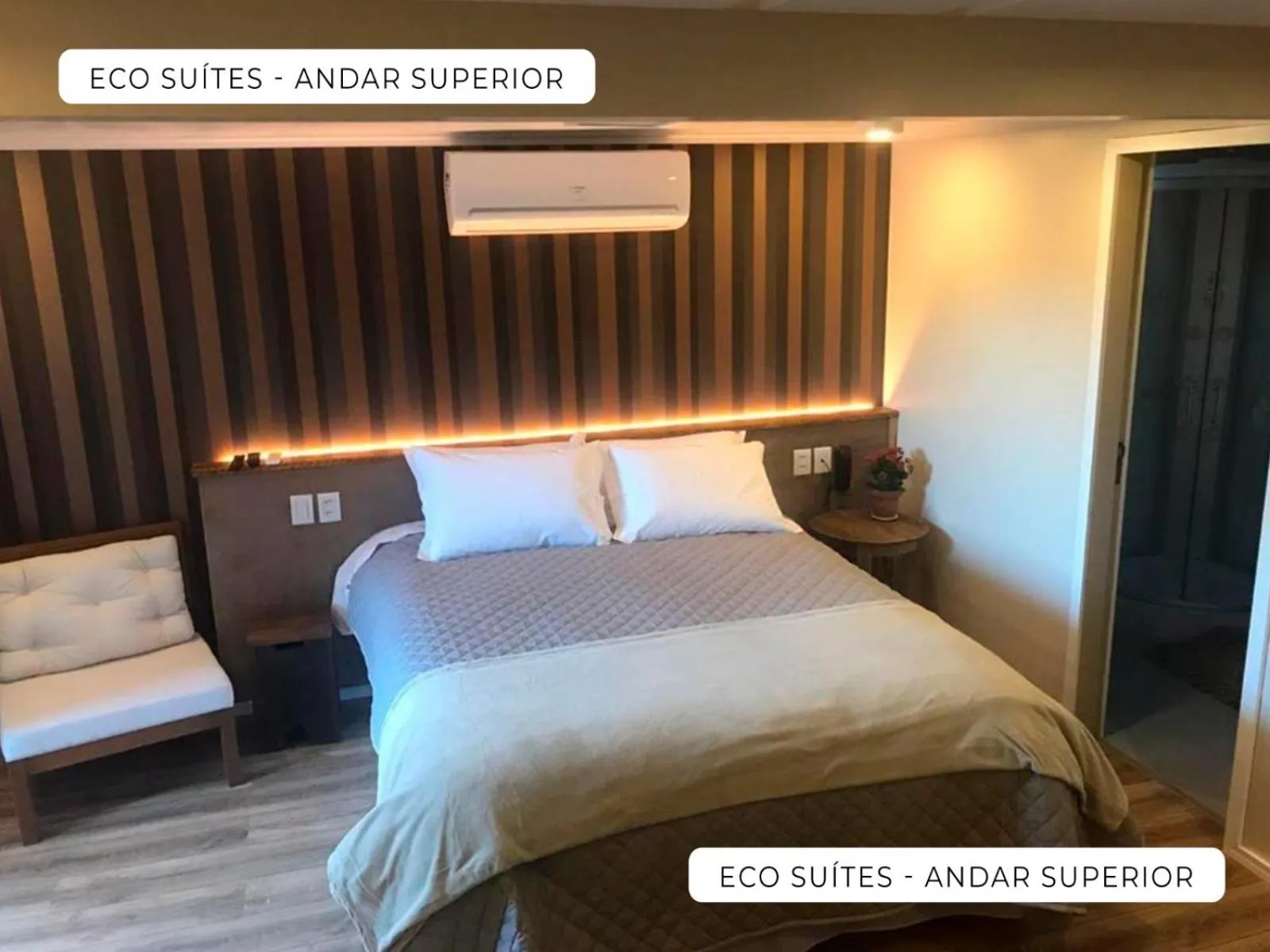 Bed in Serra Bela Eco Pousada