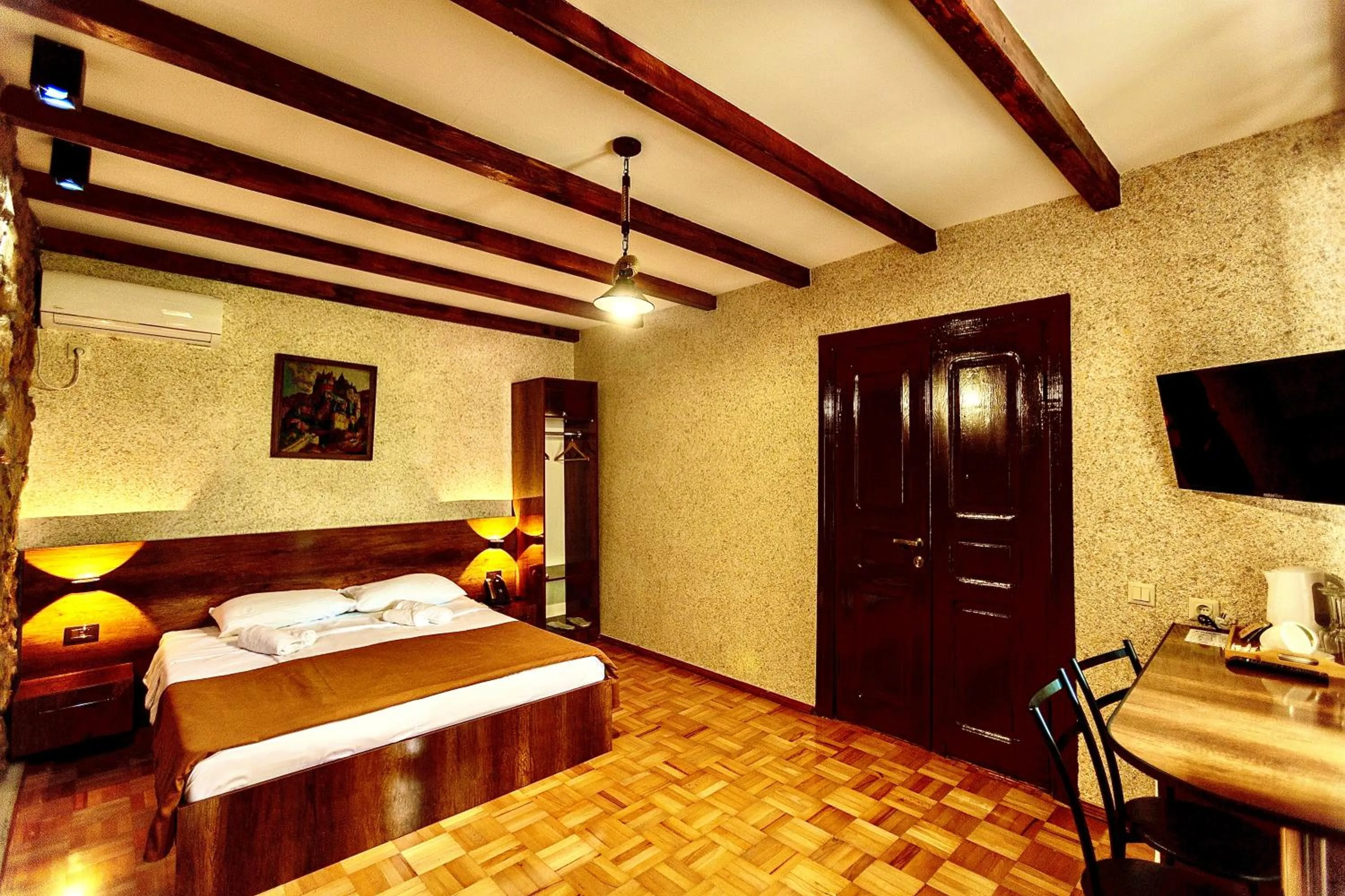 View (from property/room), Bed in Hotel History