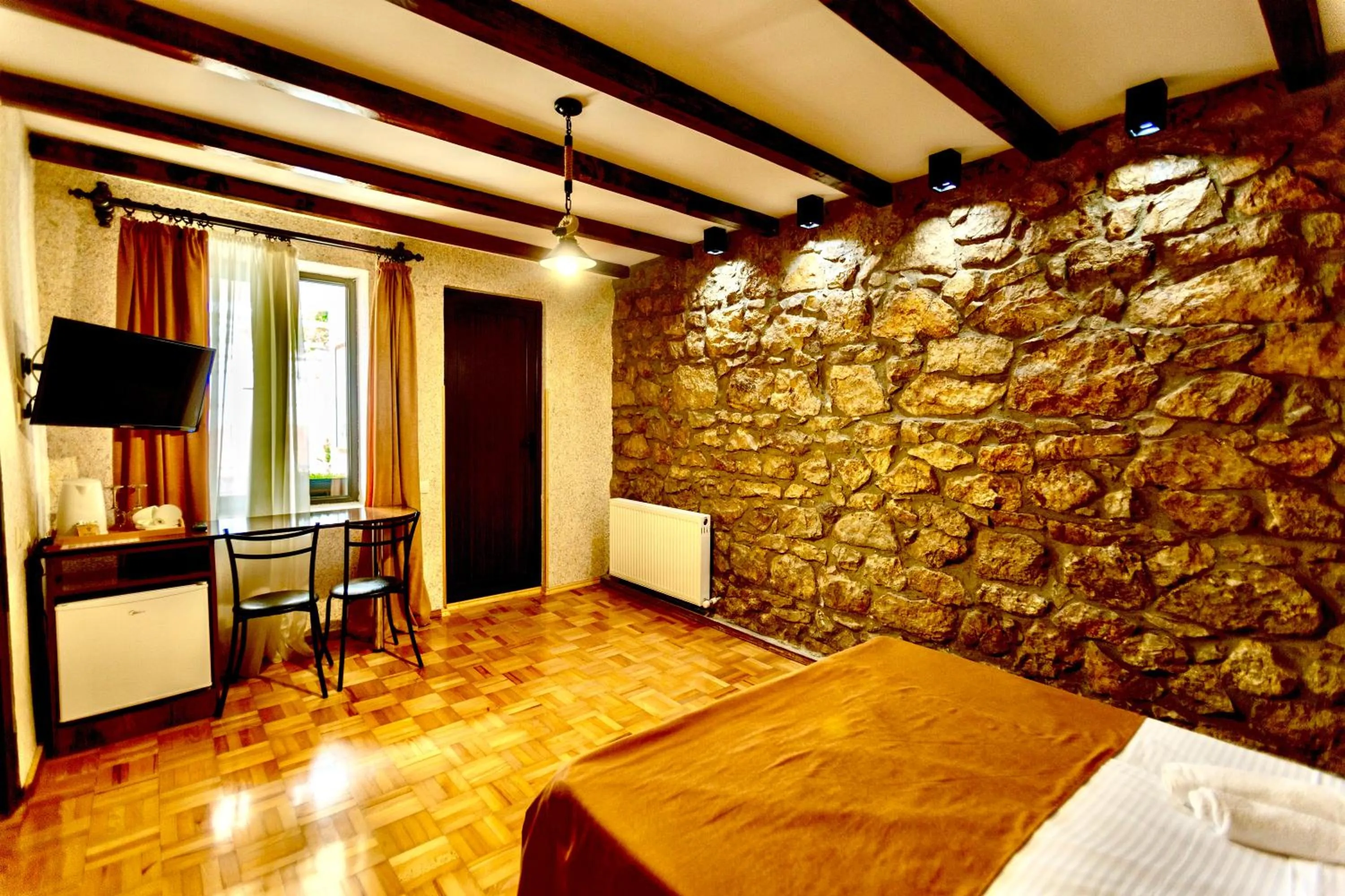 View (from property/room), Bed in Hotel History