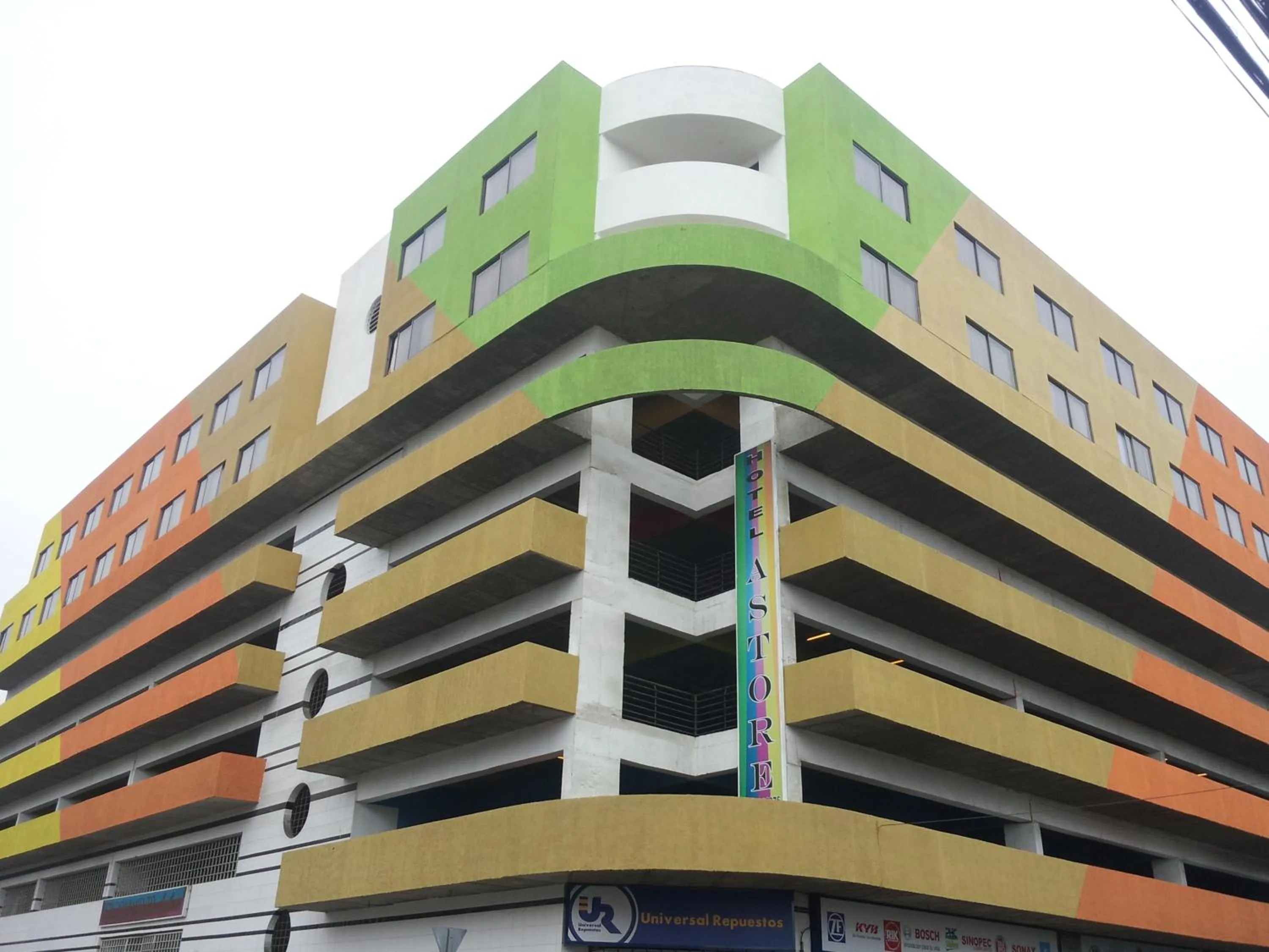 Facade/entrance in Hotel Astore Suites