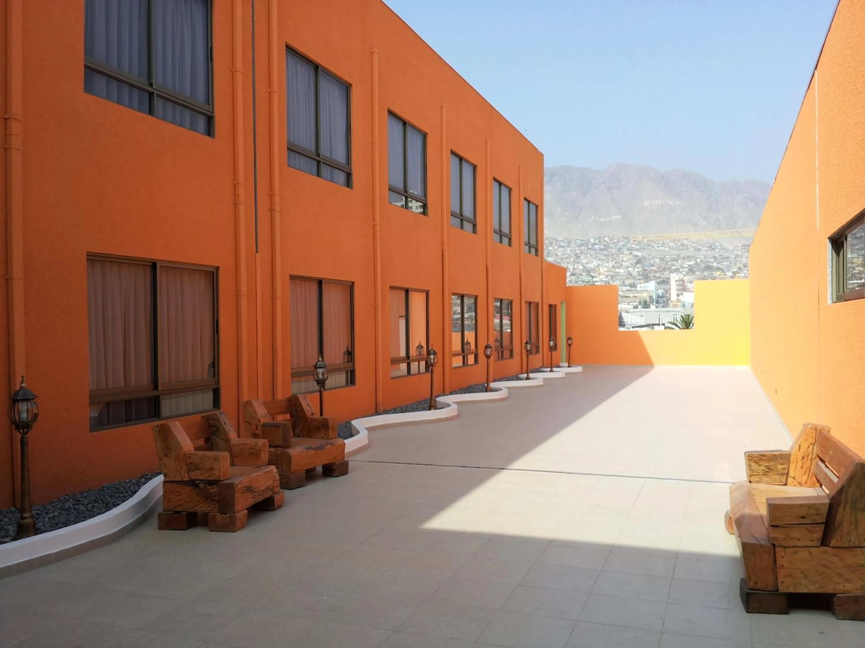 Facade/entrance in Hotel Astore Suites