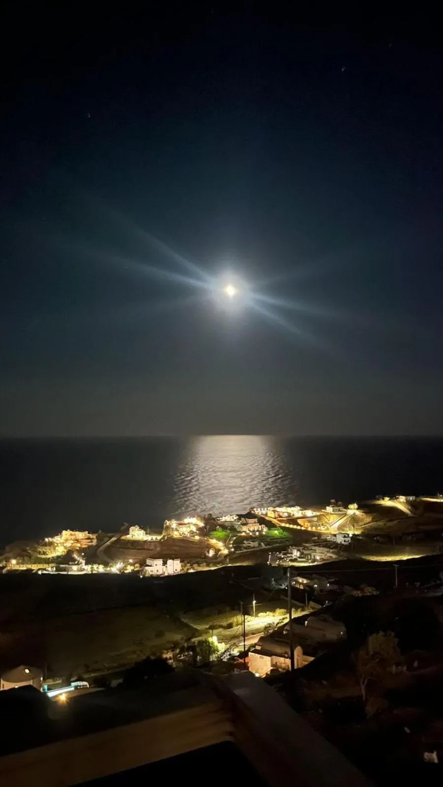 City view in Topos Exclusive Santorini