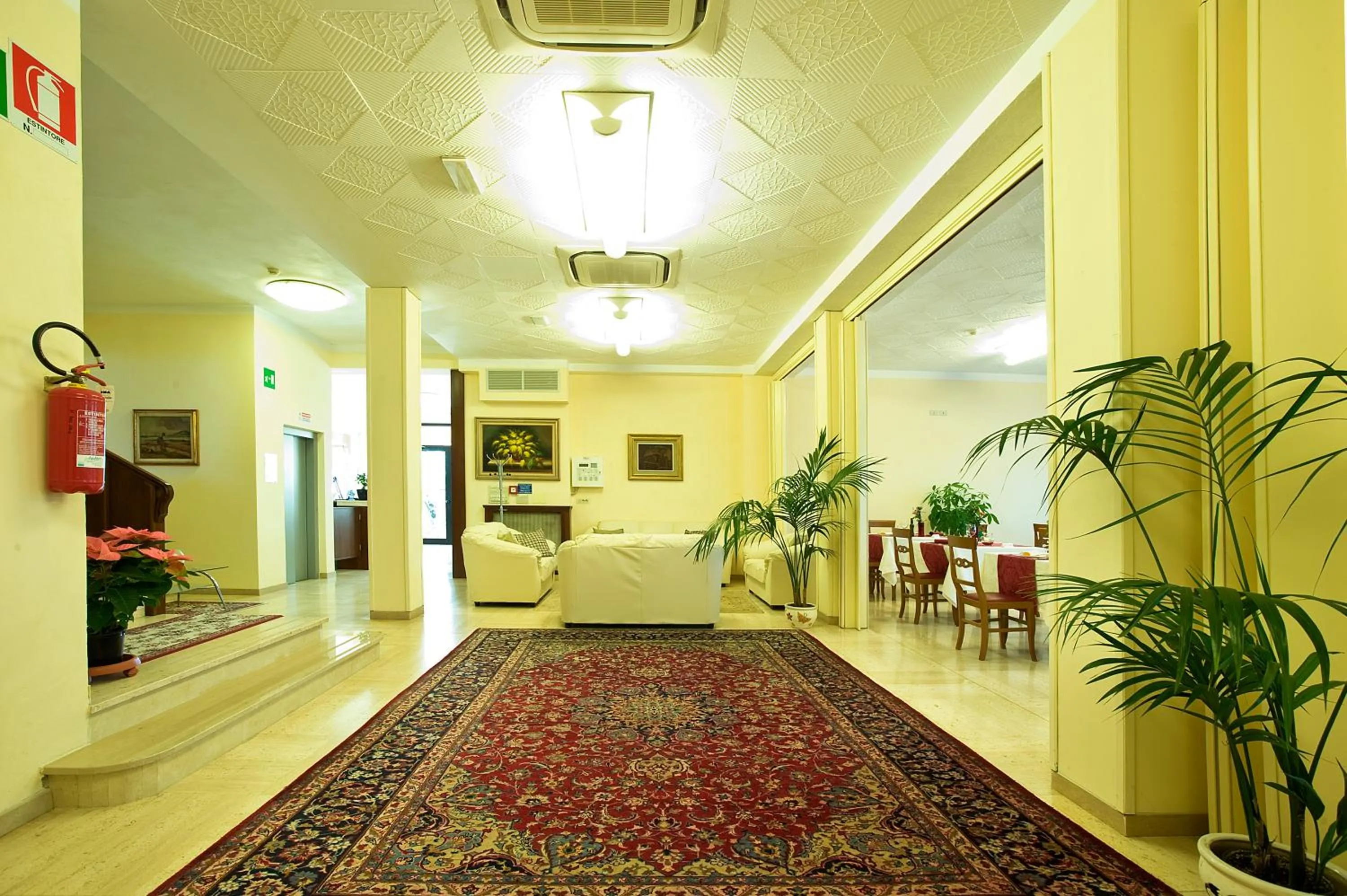 Lobby or reception in Villa Hotel Del Sole