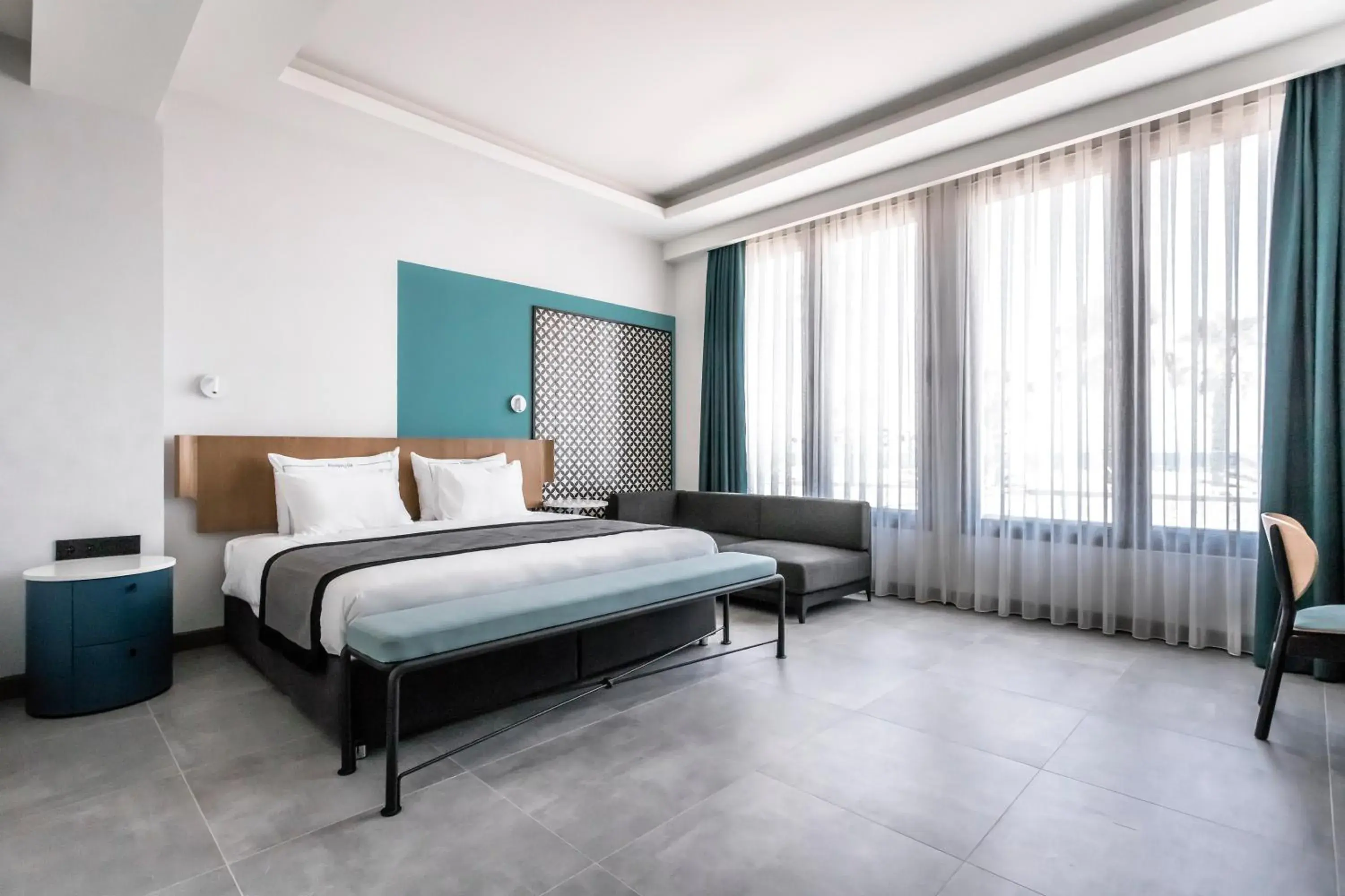 Deluxe Double Room with Sea View in PAMPHYLIA HOTEL Deluxe Double Room with Sea View in PAMPHYLIA HOTEL