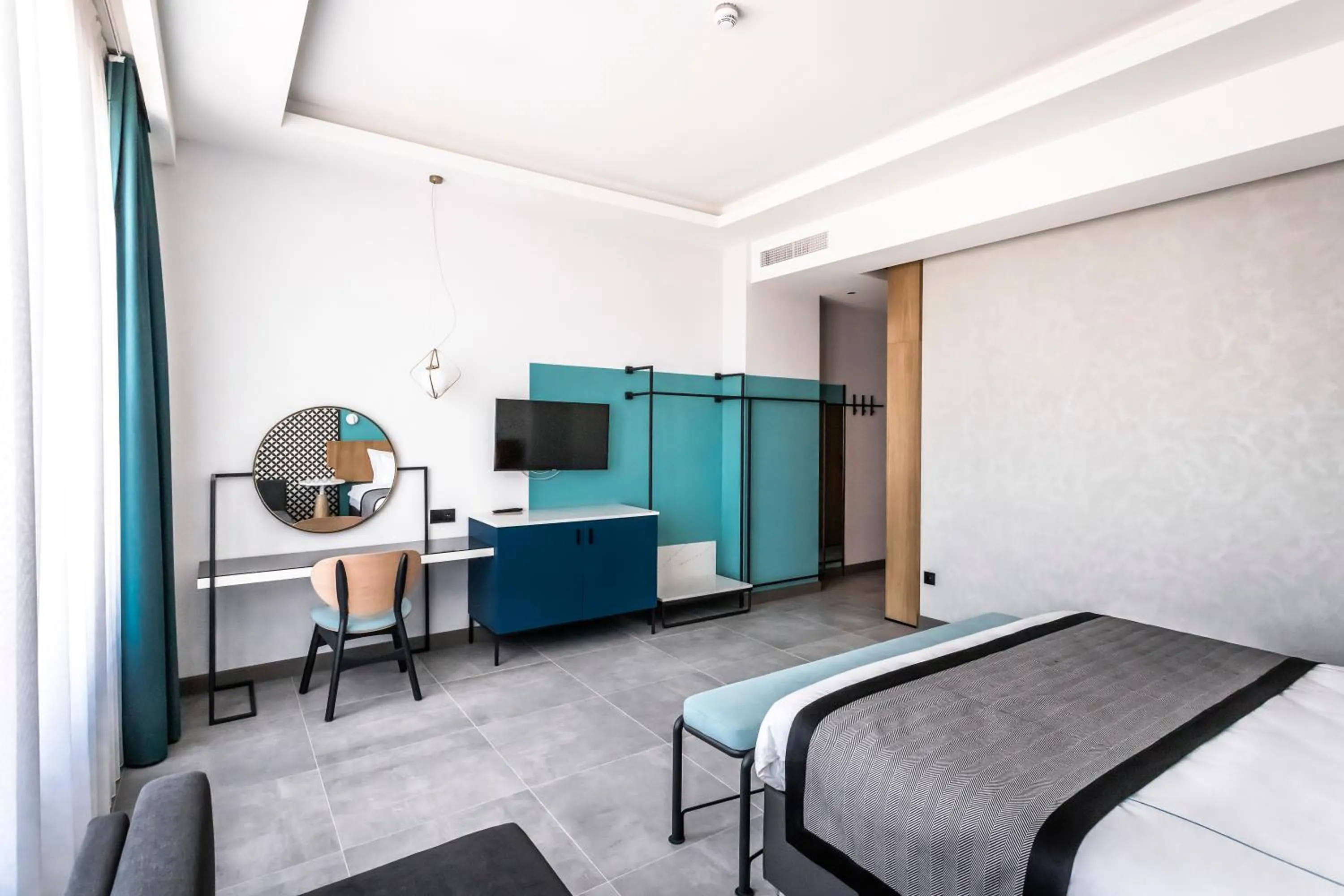 Bed in PAMPHYLIA HOTEL