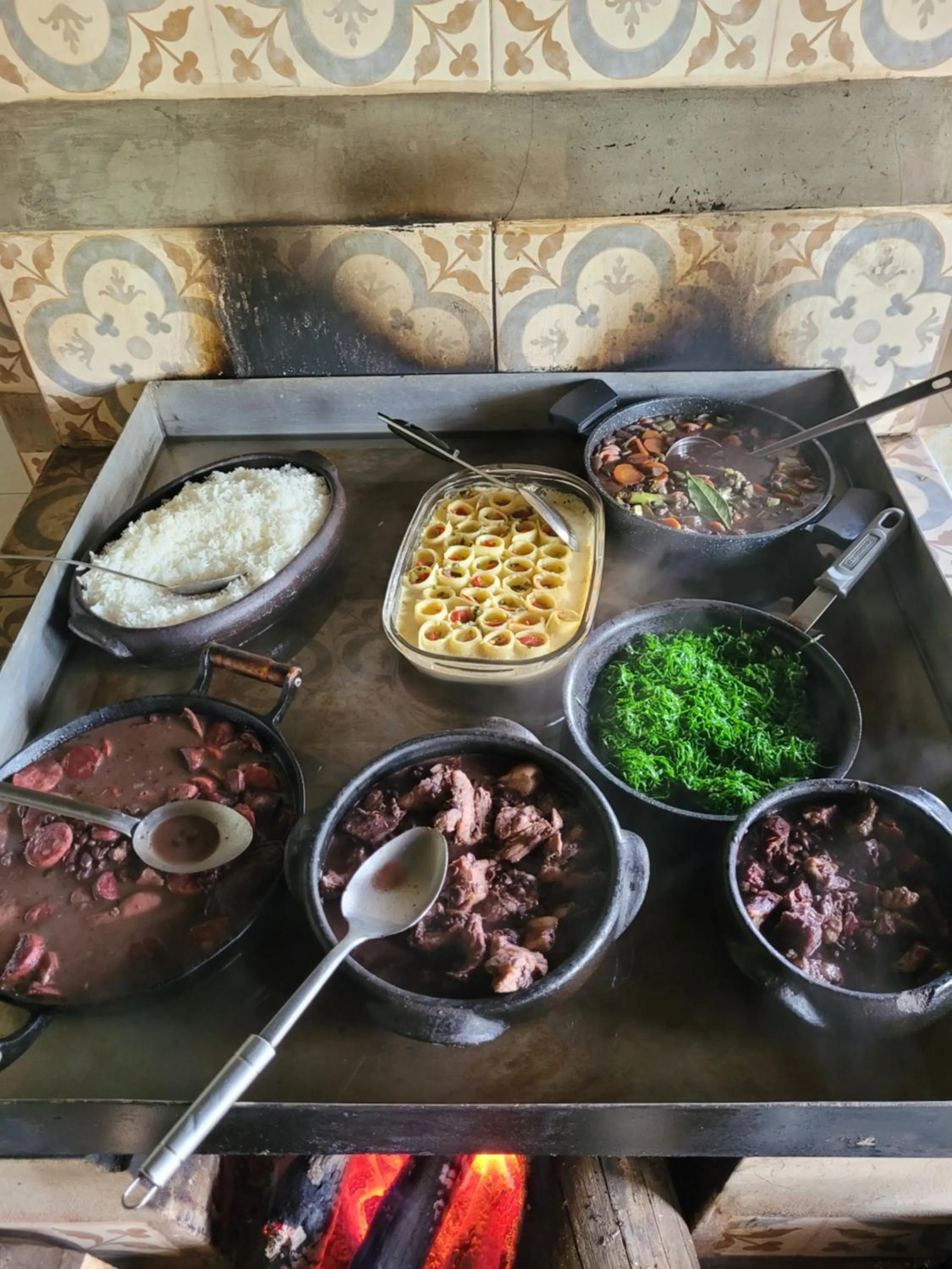 Lunch in Fazenda Serra que Chora - Pousada e Restaurante