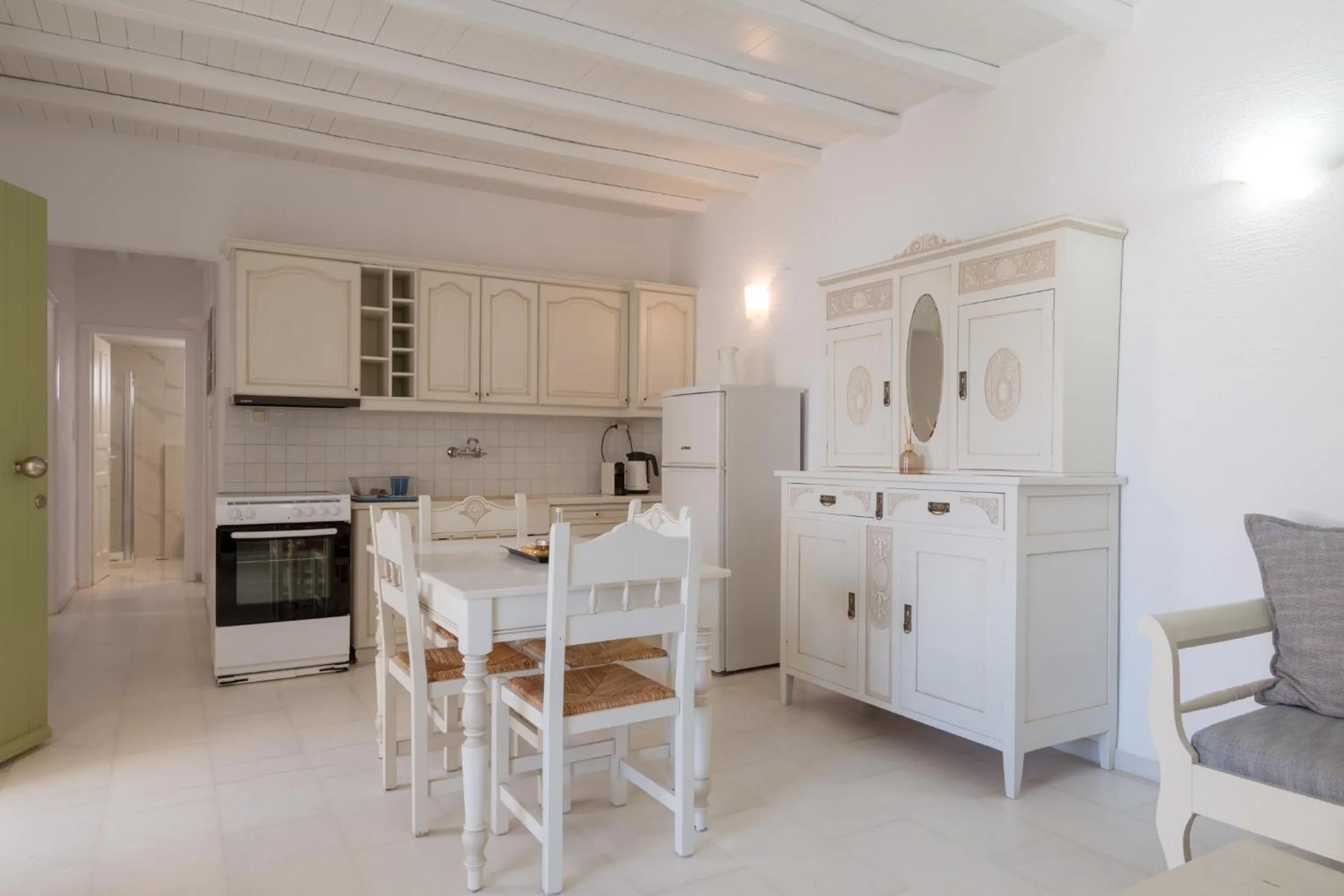 kitchen in Anthos Apartments