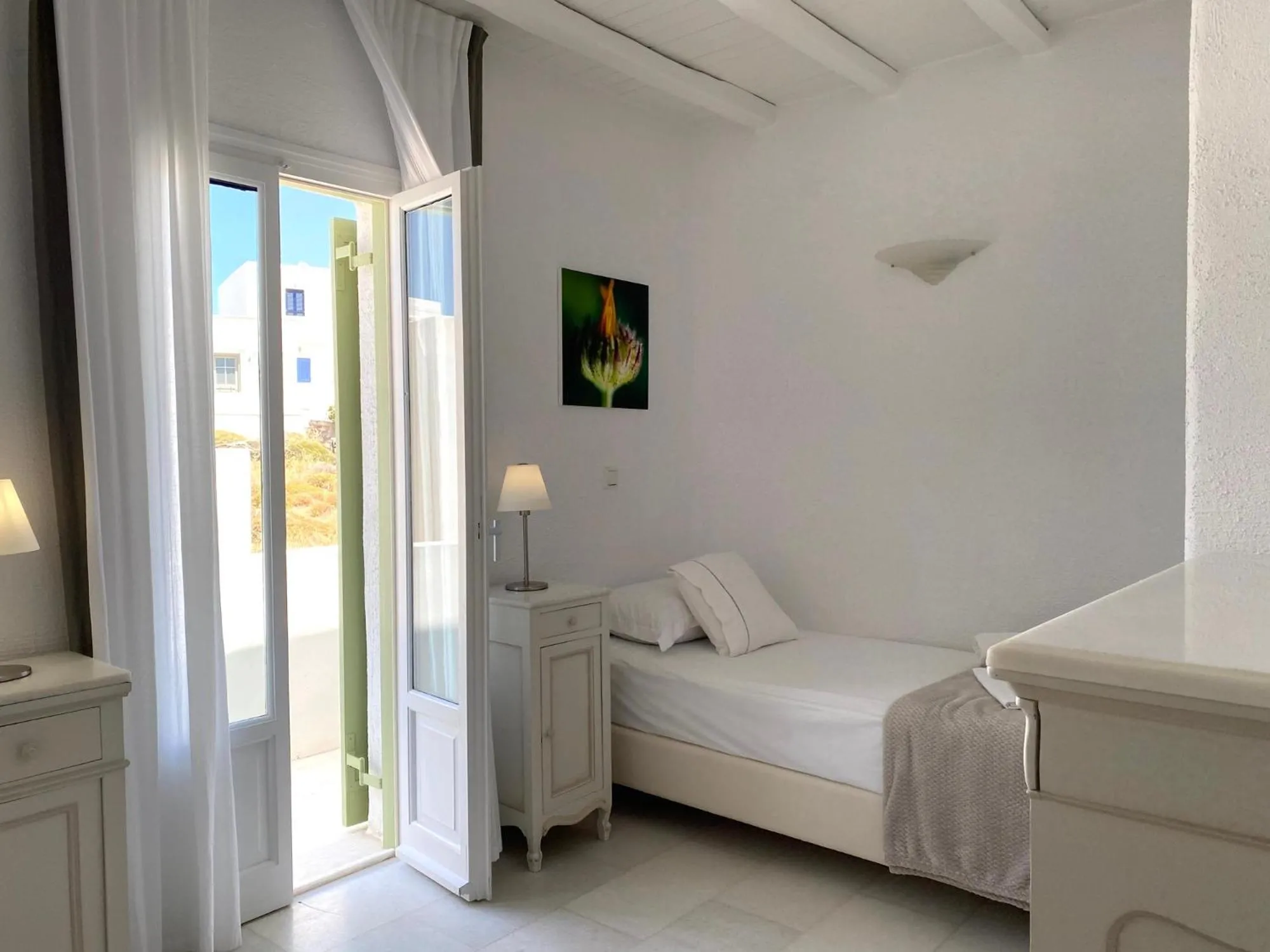 Bedroom, Bed in Anthos Apartments