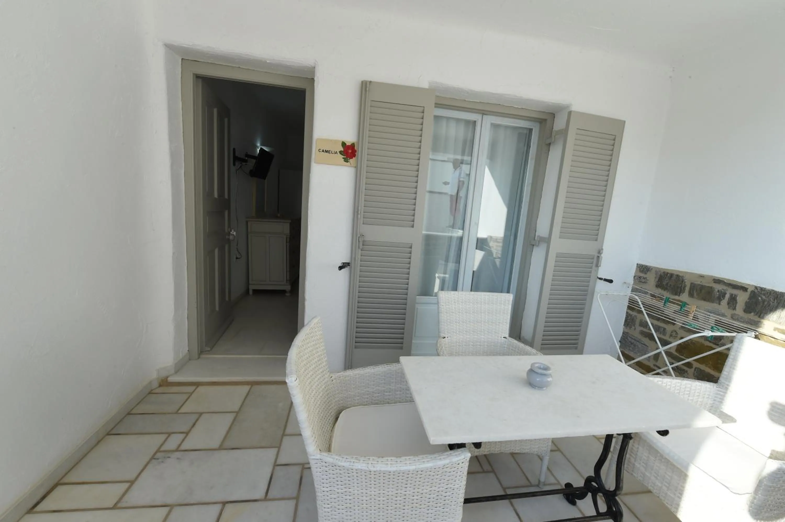 Balcony/Terrace in Anthos Apartments
