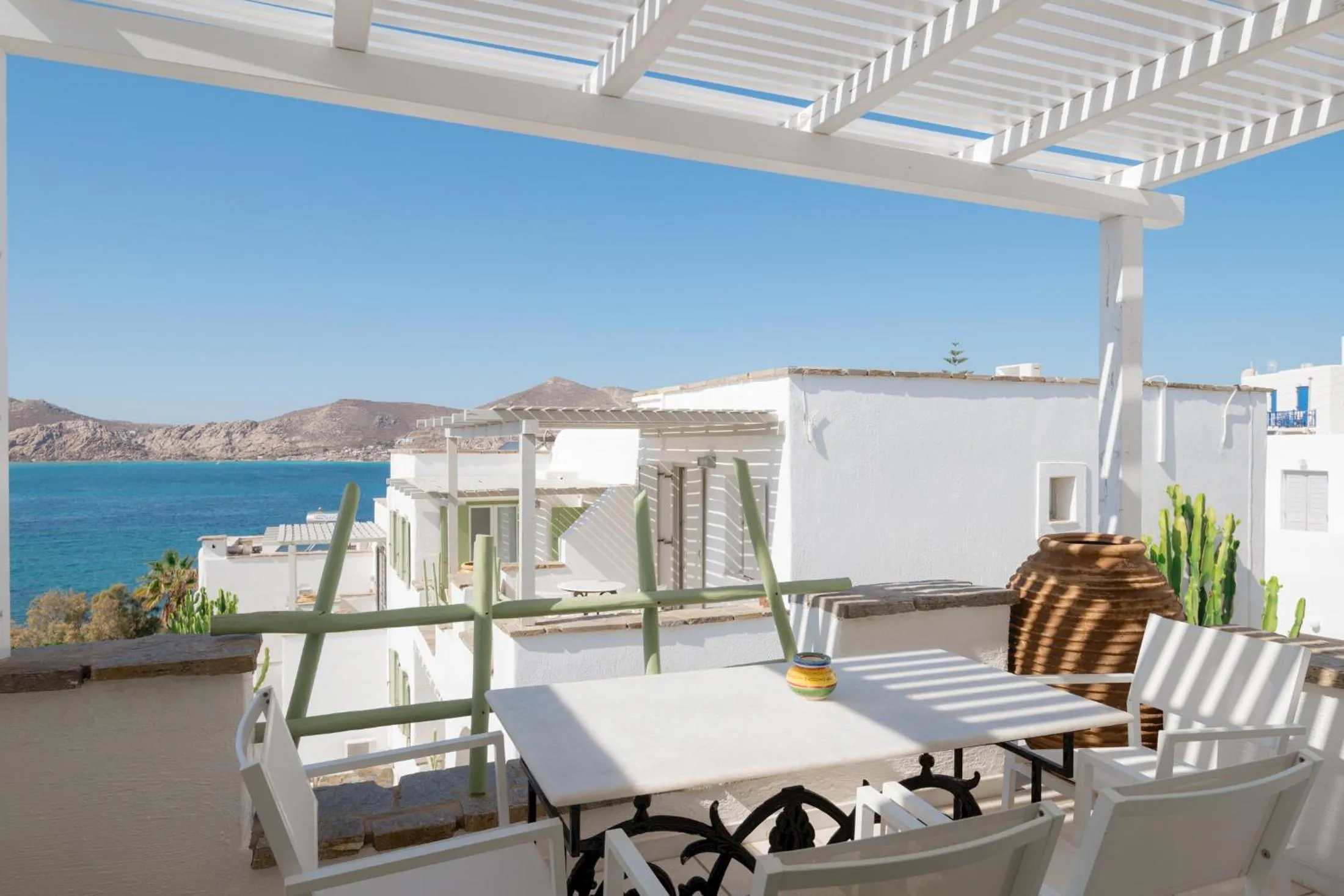 Balcony/Terrace in Anthos Apartments