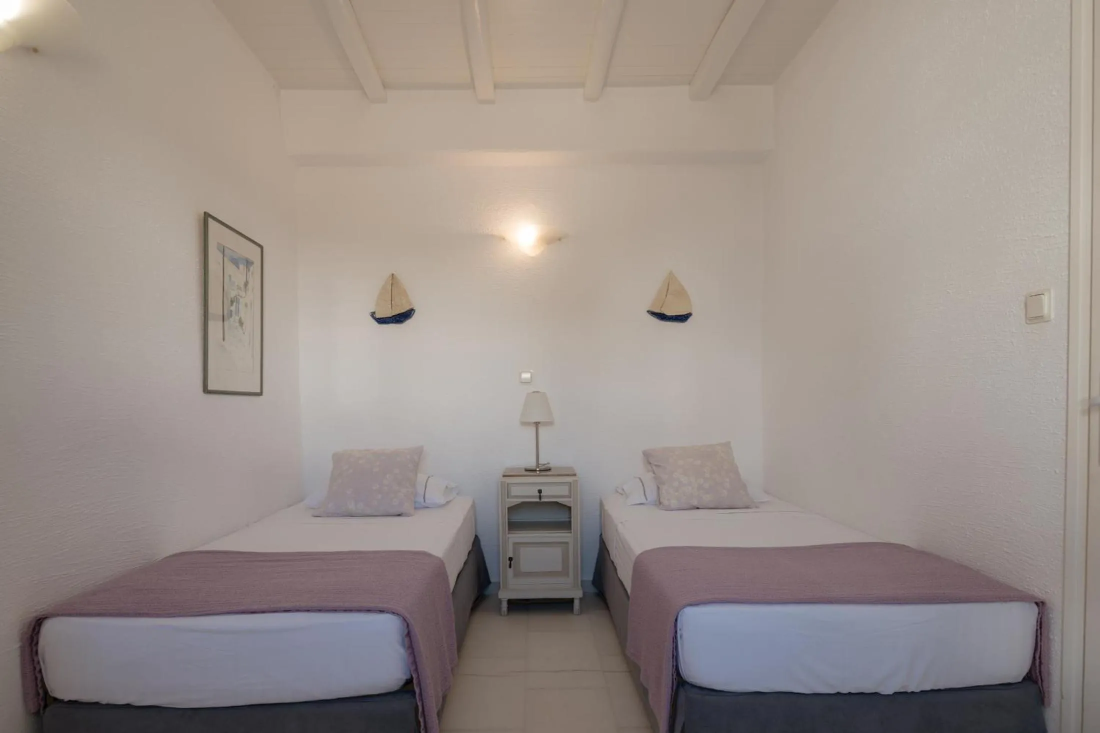 Bedroom, Bed in Anthos Apartments
