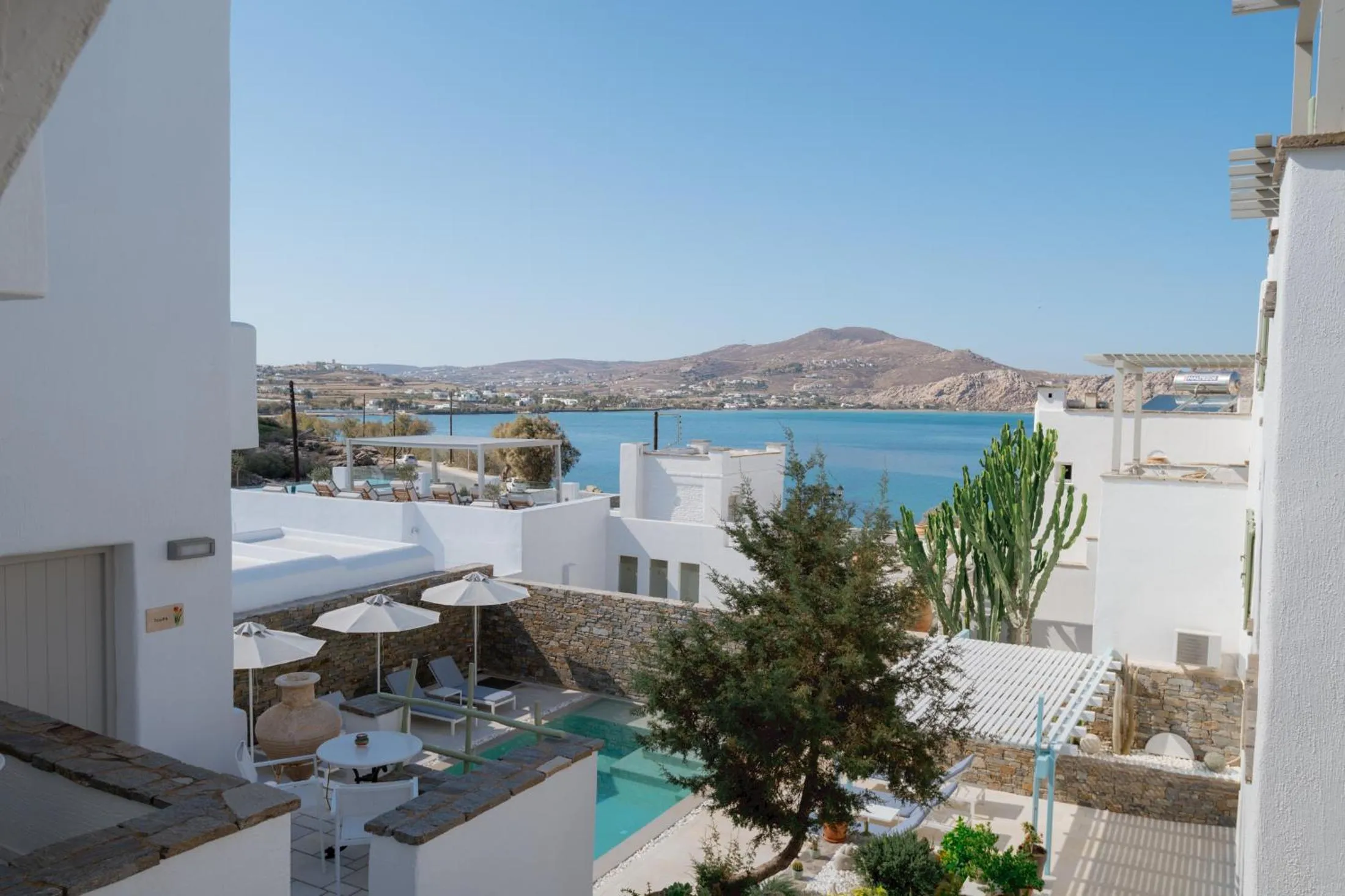 Patio in Anthos Apartments