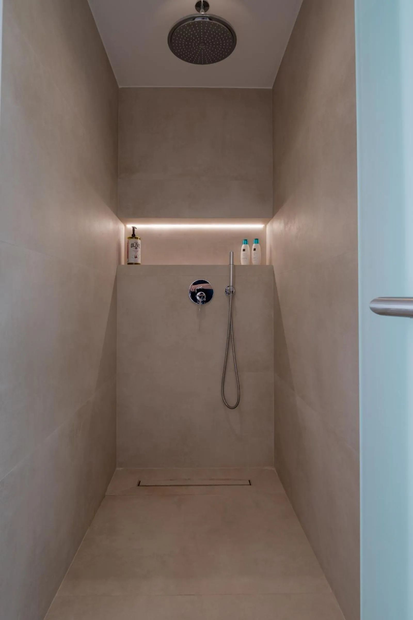 Shower in Anthos Apartments