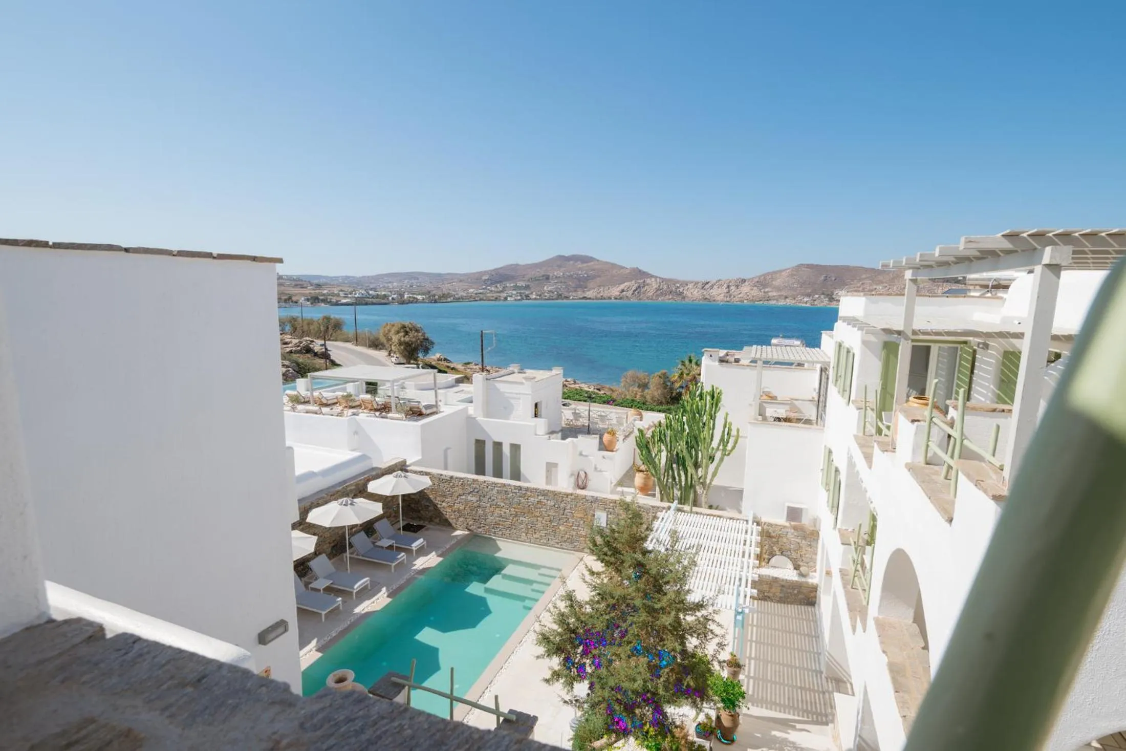 Balcony/Terrace in Anthos Apartments