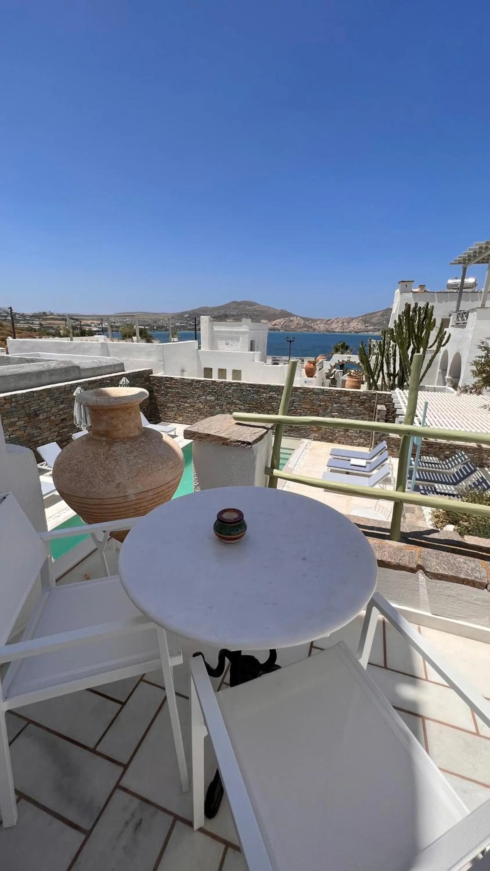 Balcony/Terrace in Anthos Apartments