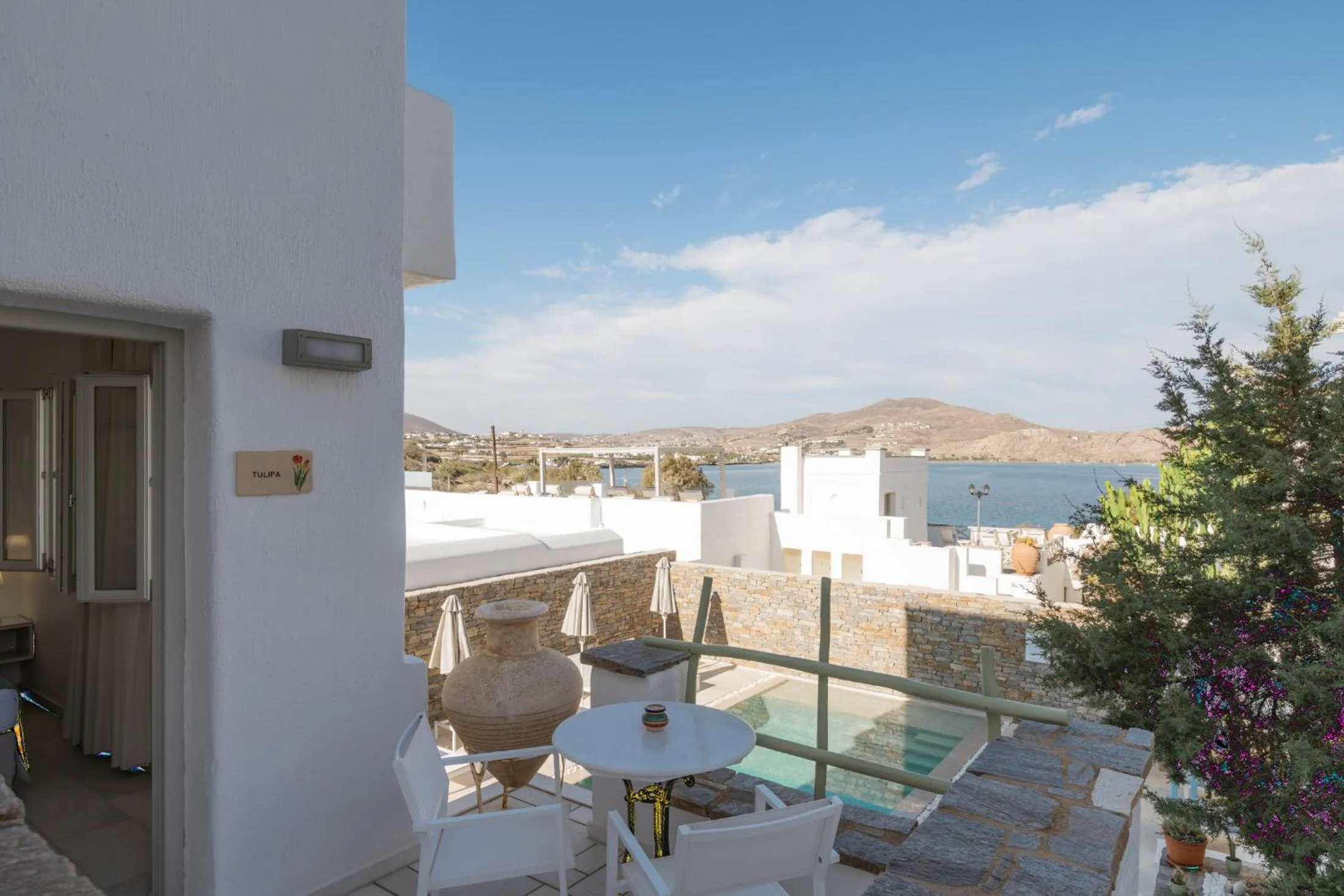 Balcony/Terrace in Anthos Apartments