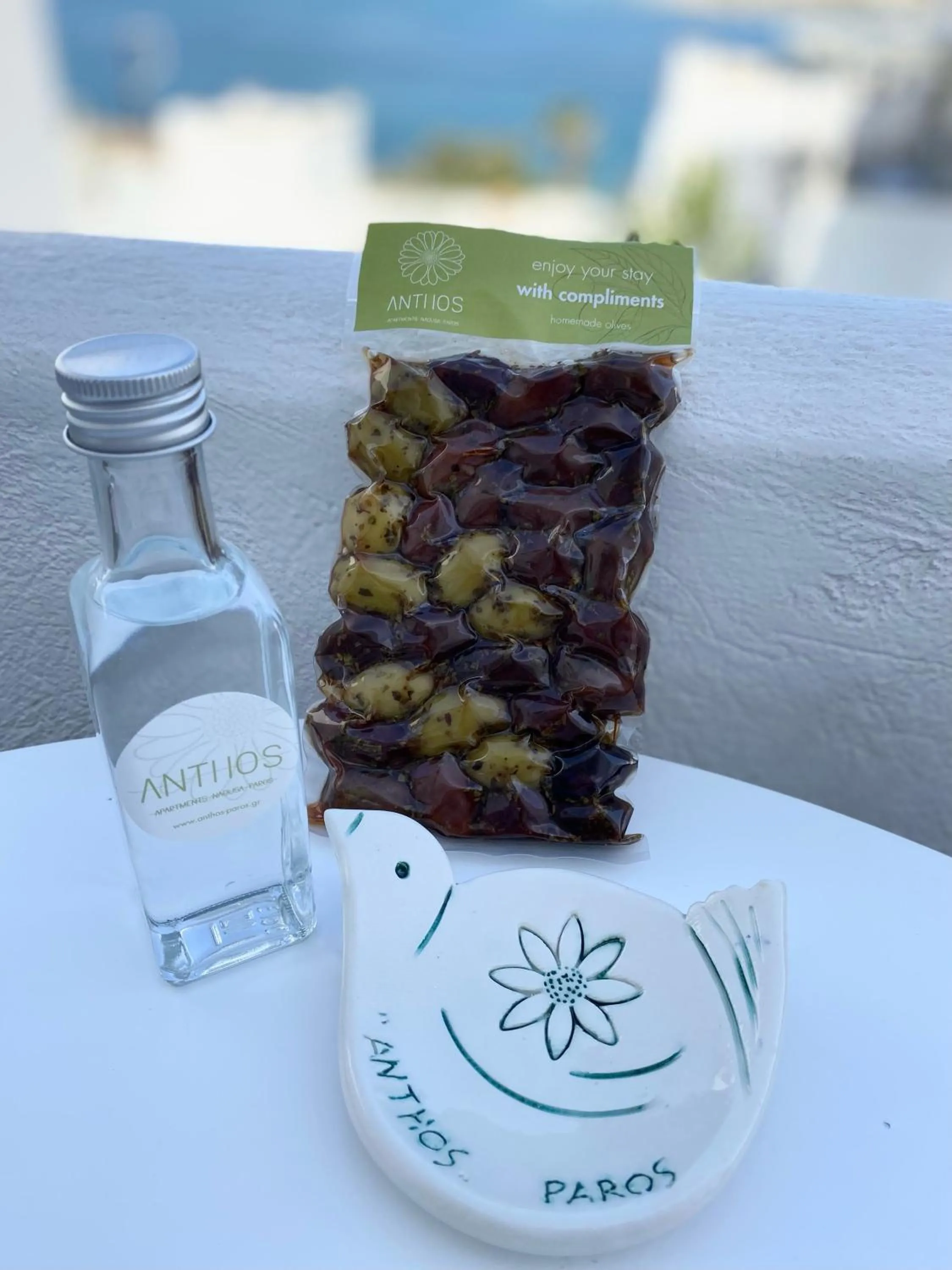 Food in Anthos Apartments