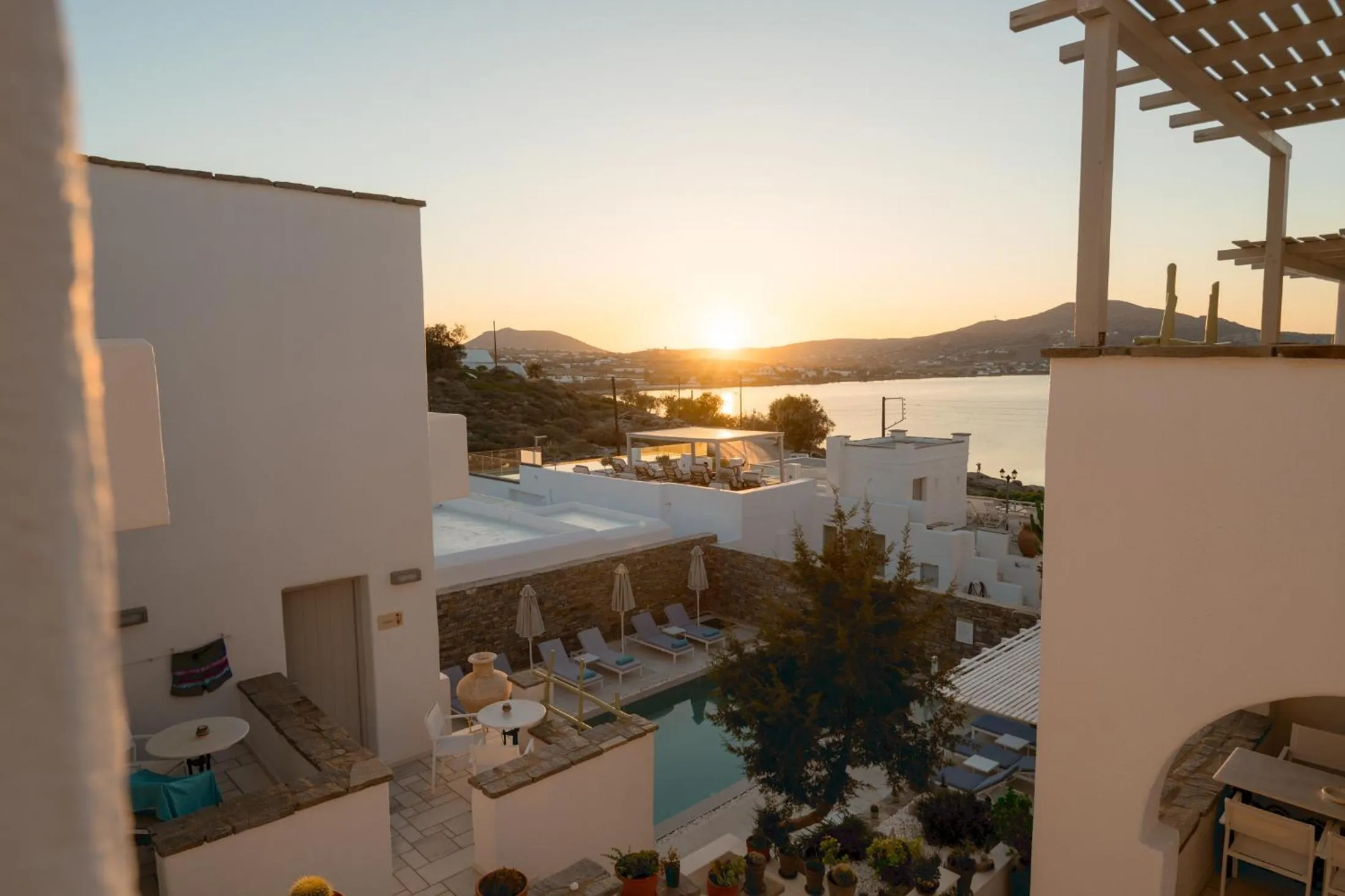 View (from property/room) in Anthos Apartments
