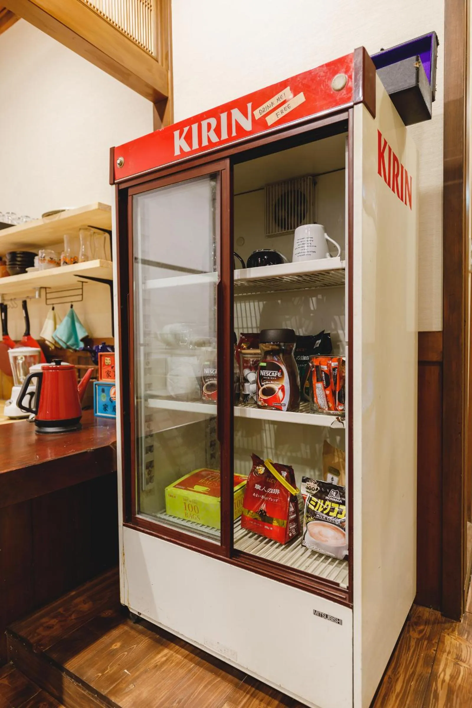 Drinks in Couch Potato Hostel