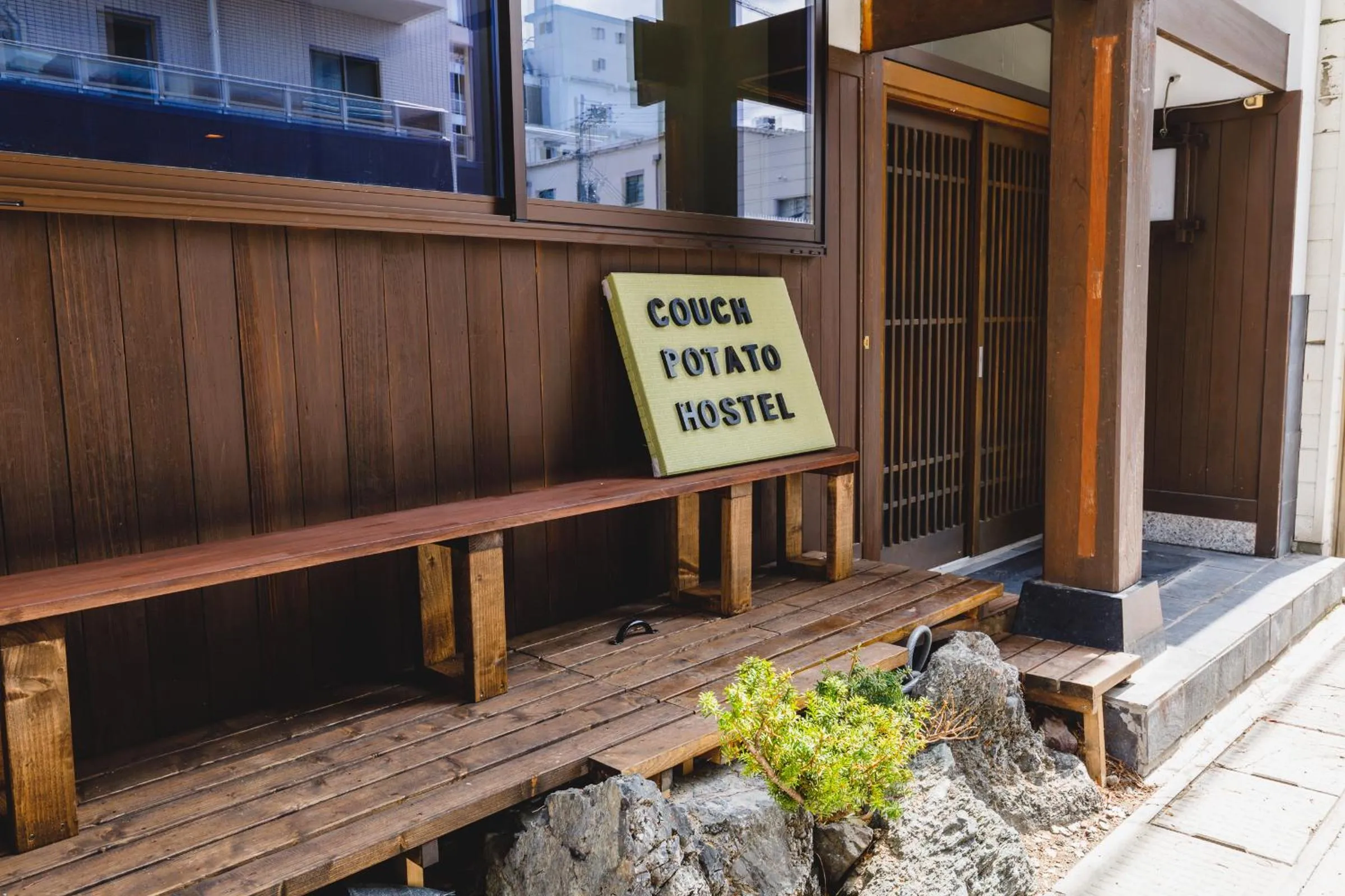 Property building in Couch Potato Hostel