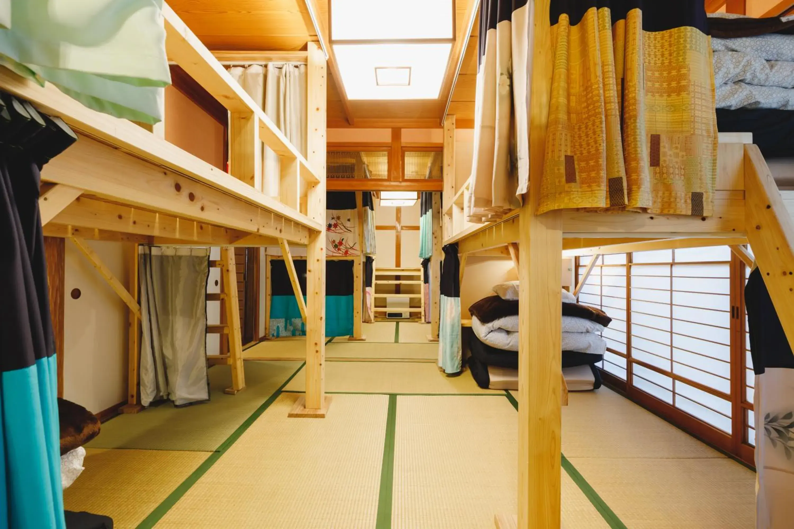 Quadruple Room with Loft Bed in Couch Potato Hostel Quadruple Room with Loft Bed in Couch Potato Hostel