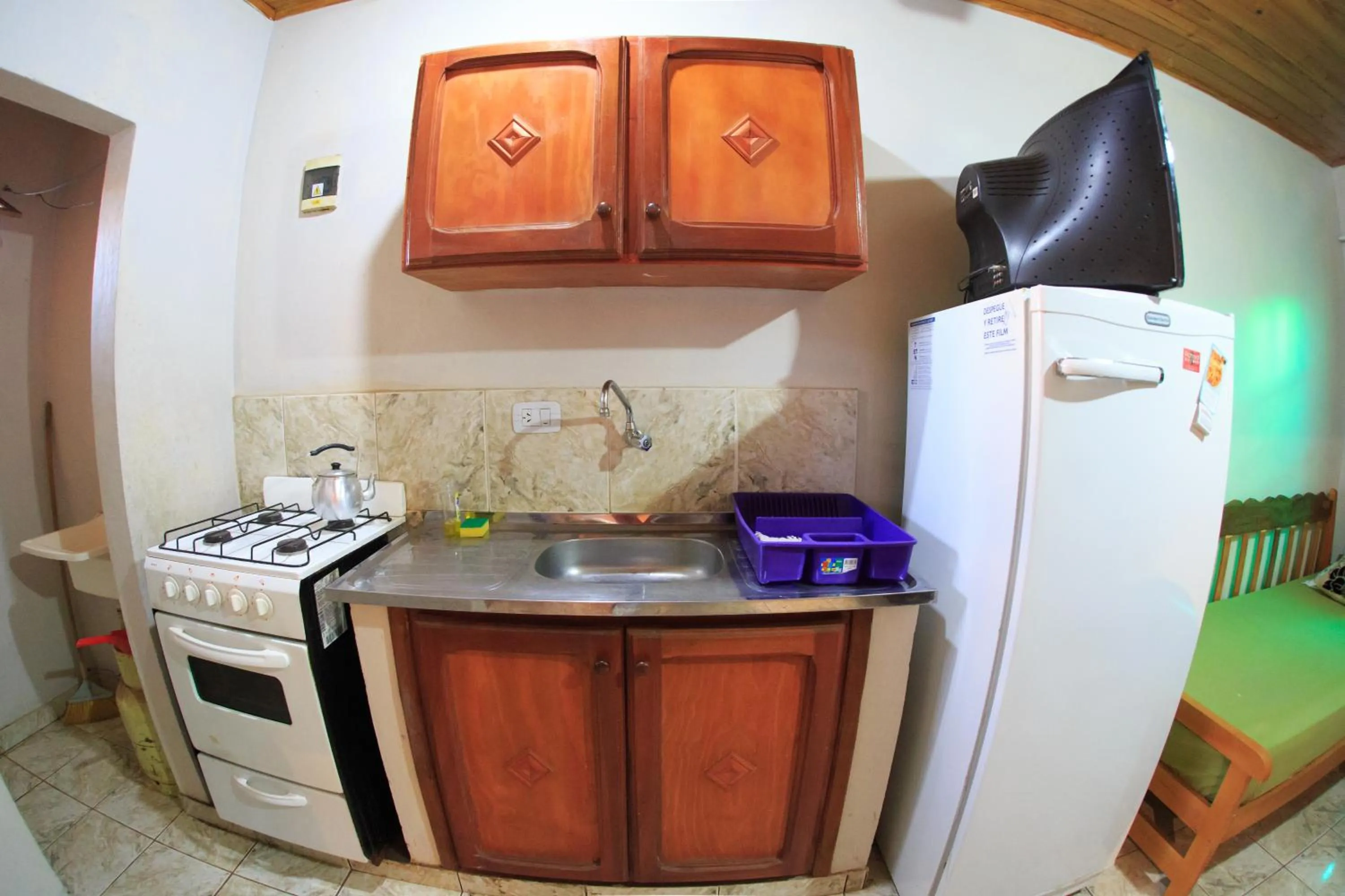 Kitchen or kitchenette in Lo de Carmen Apart