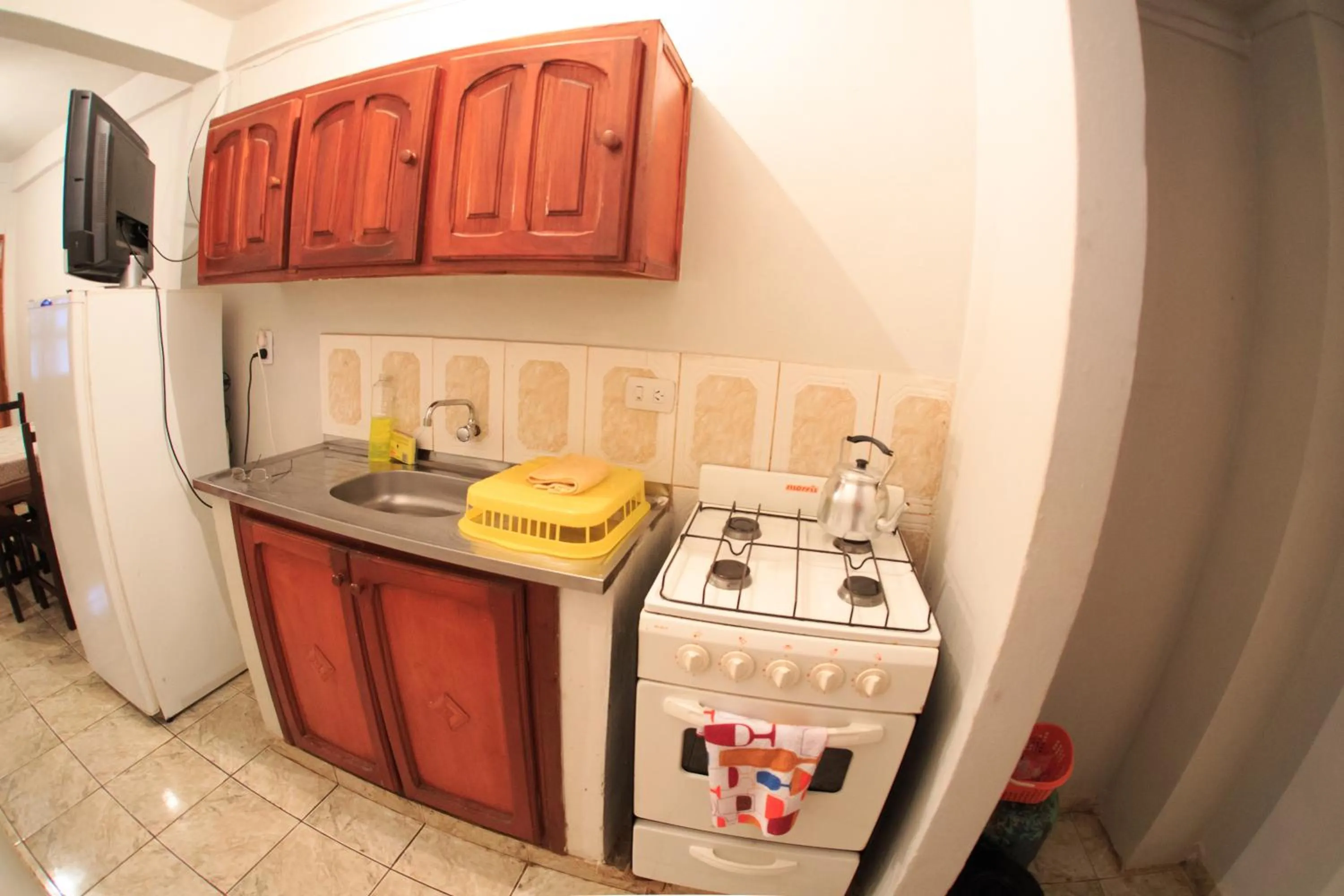 Kitchen or kitchenette in Lo de Carmen Apart