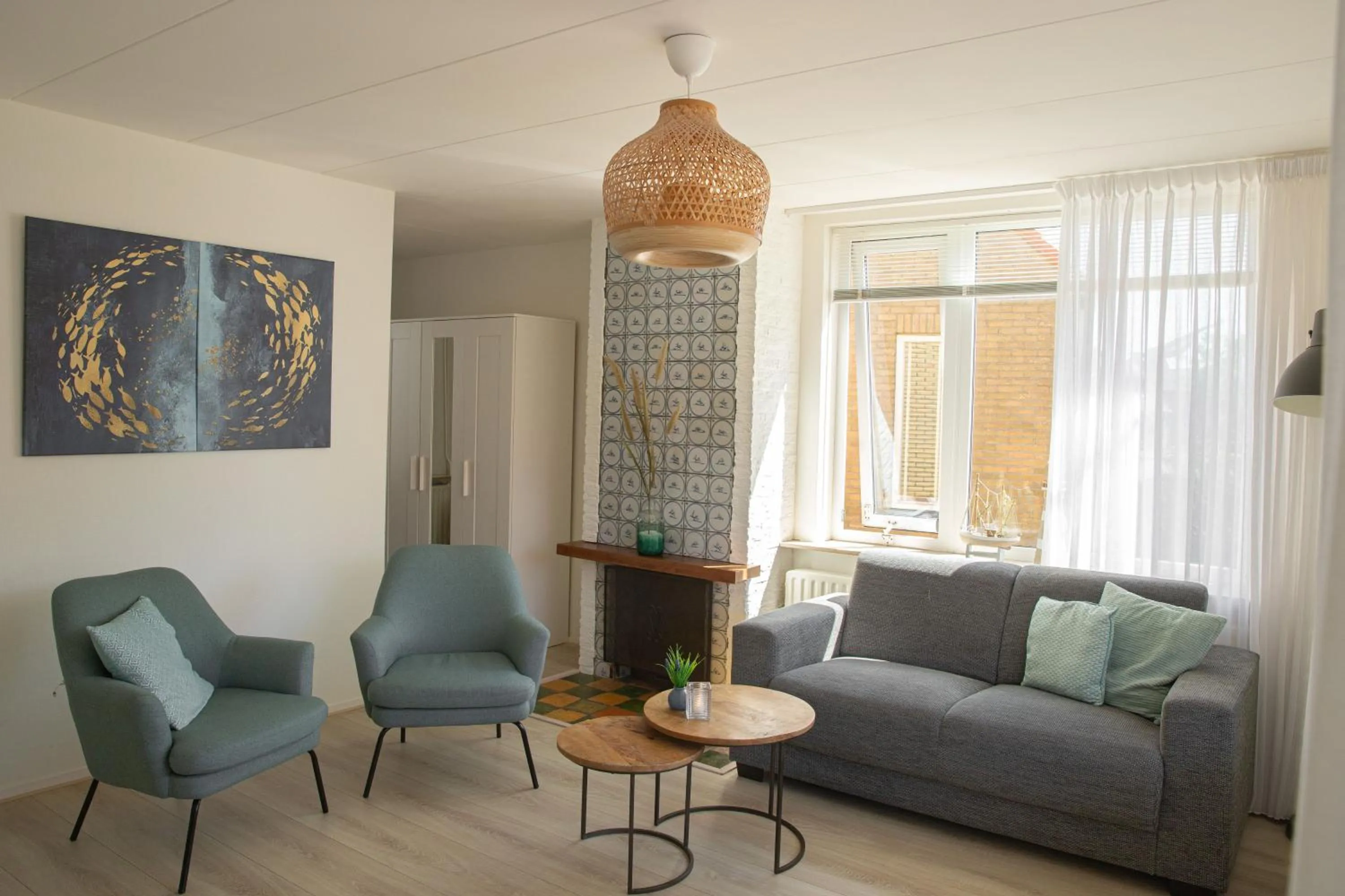 Living room in Hotel-Restaurant De Walvisvaarder