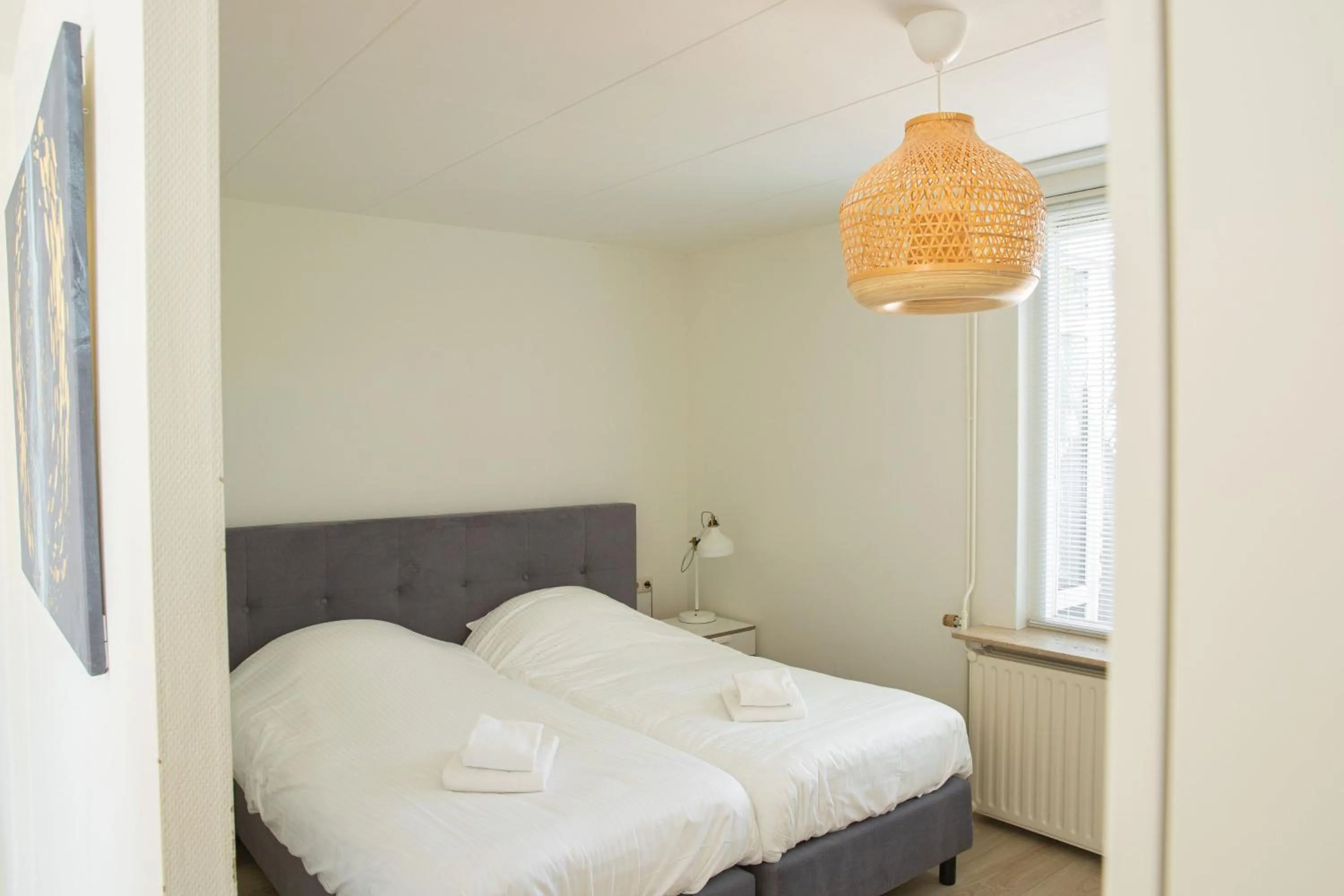 Bed in Hotel-Restaurant De Walvisvaarder