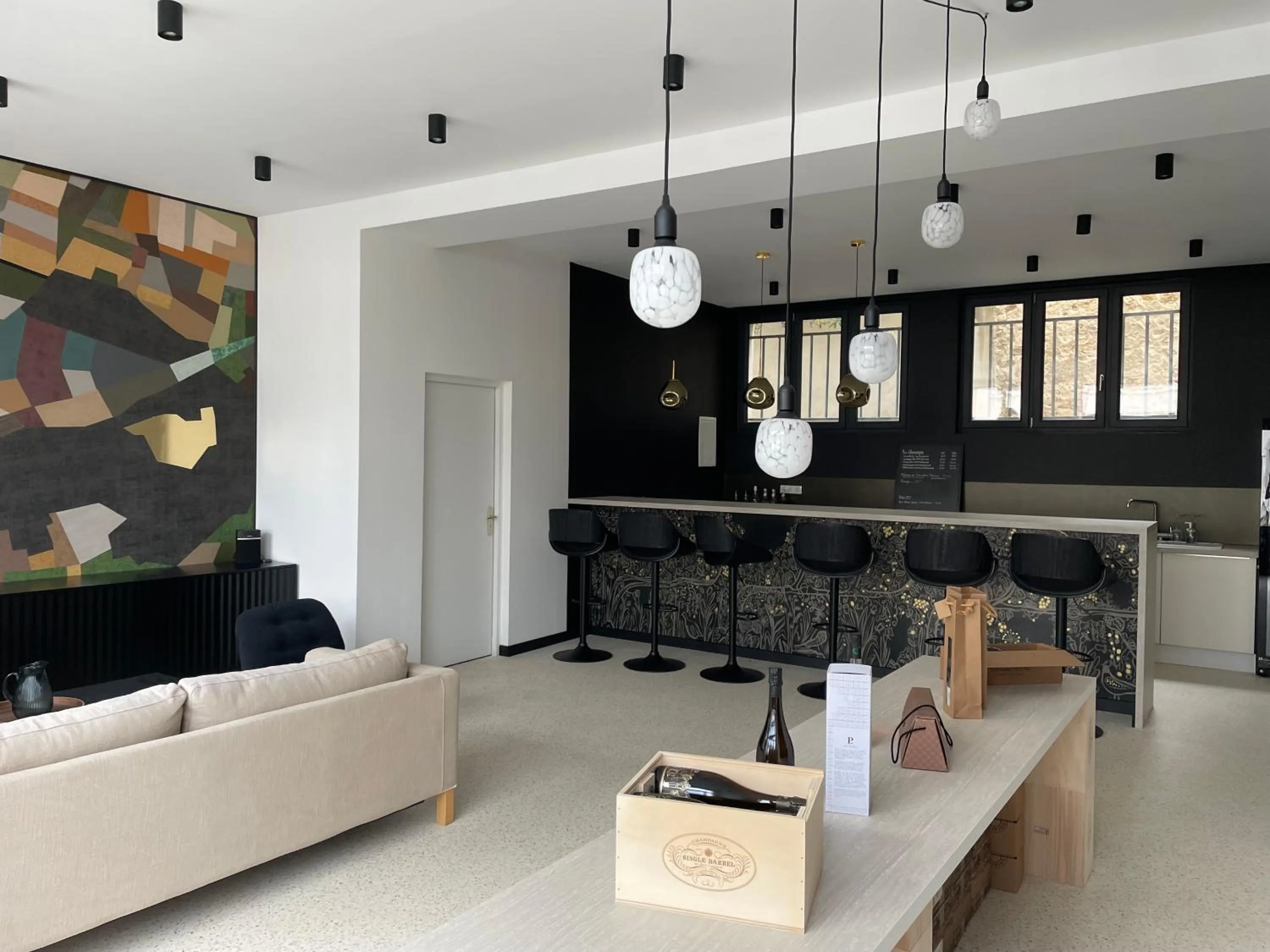 Lounge or bar in Les Cépages