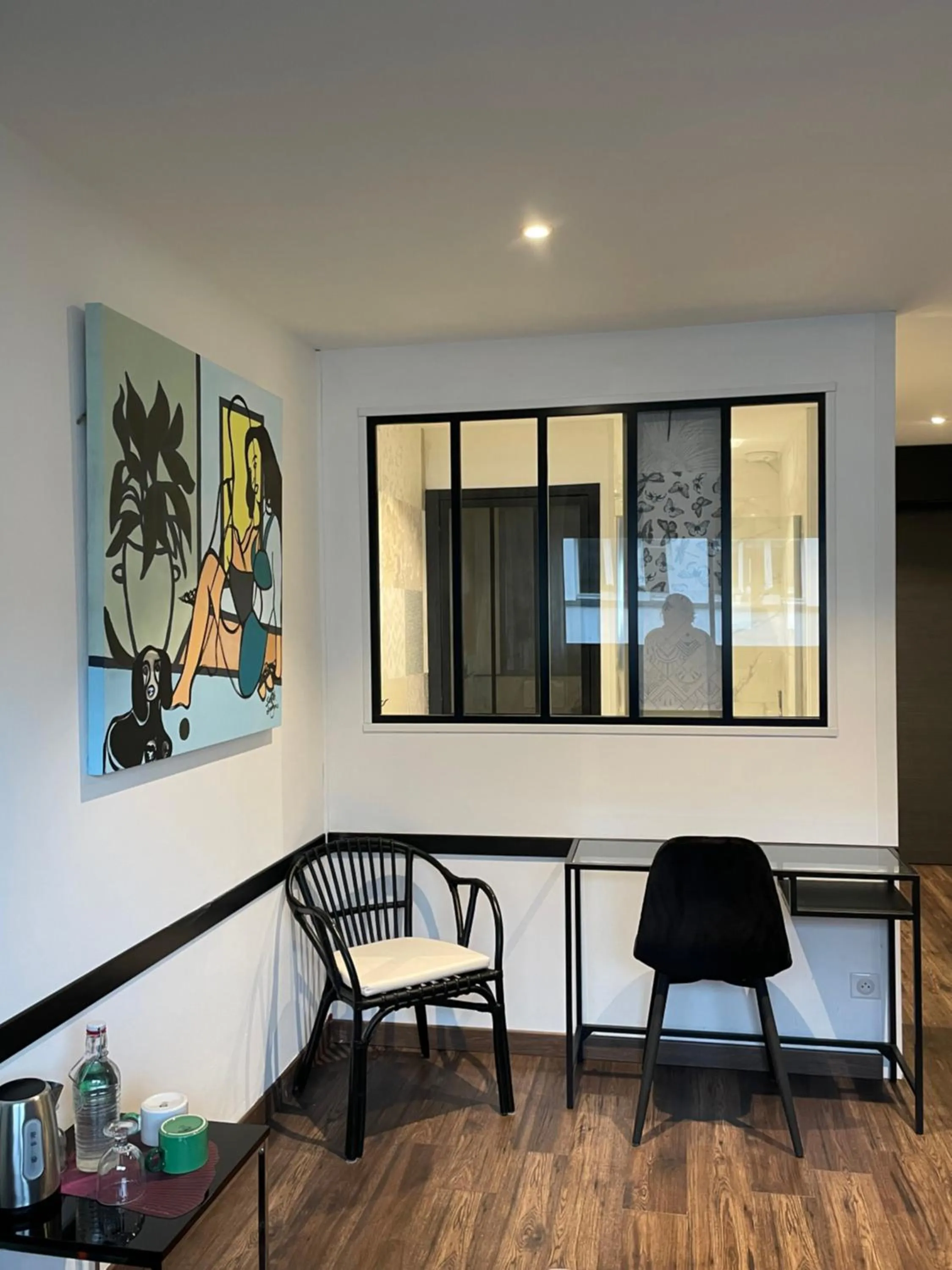 Seating area in Les Cépages