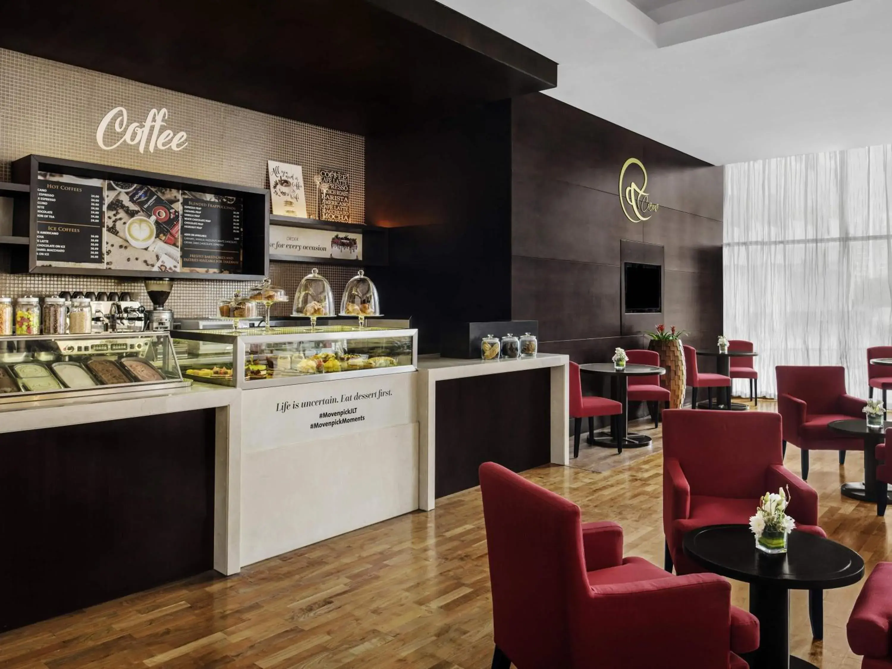 Restaurant/places to eat in Mövenpick Hotel Jumeirah Lakes Towers Dubai Restaurant/places to eat in Mövenpick Hotel Jumeirah Lakes Towers Dubai