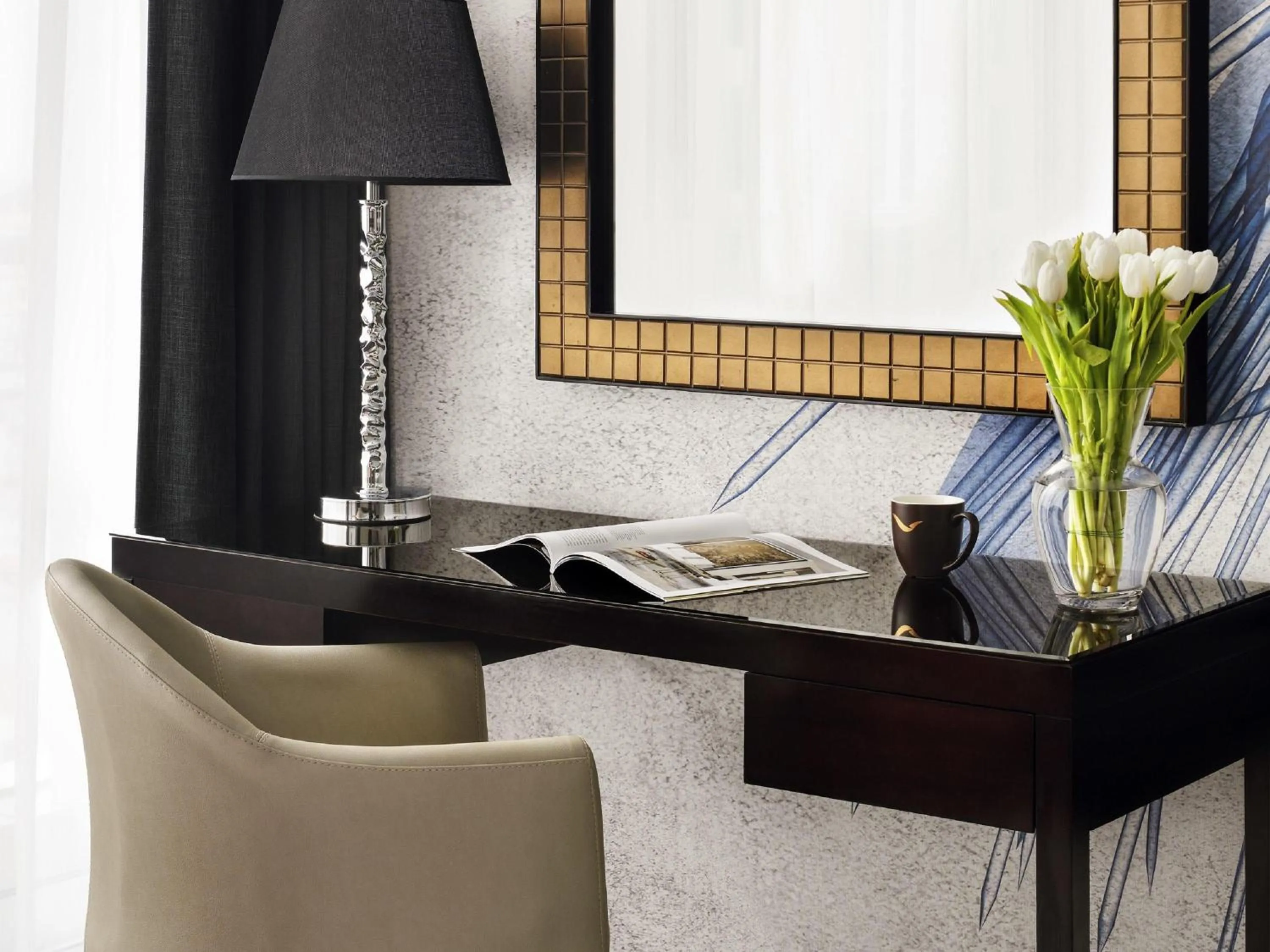 Bedroom in Mövenpick Hotel Jumeirah Lakes Towers Dubai