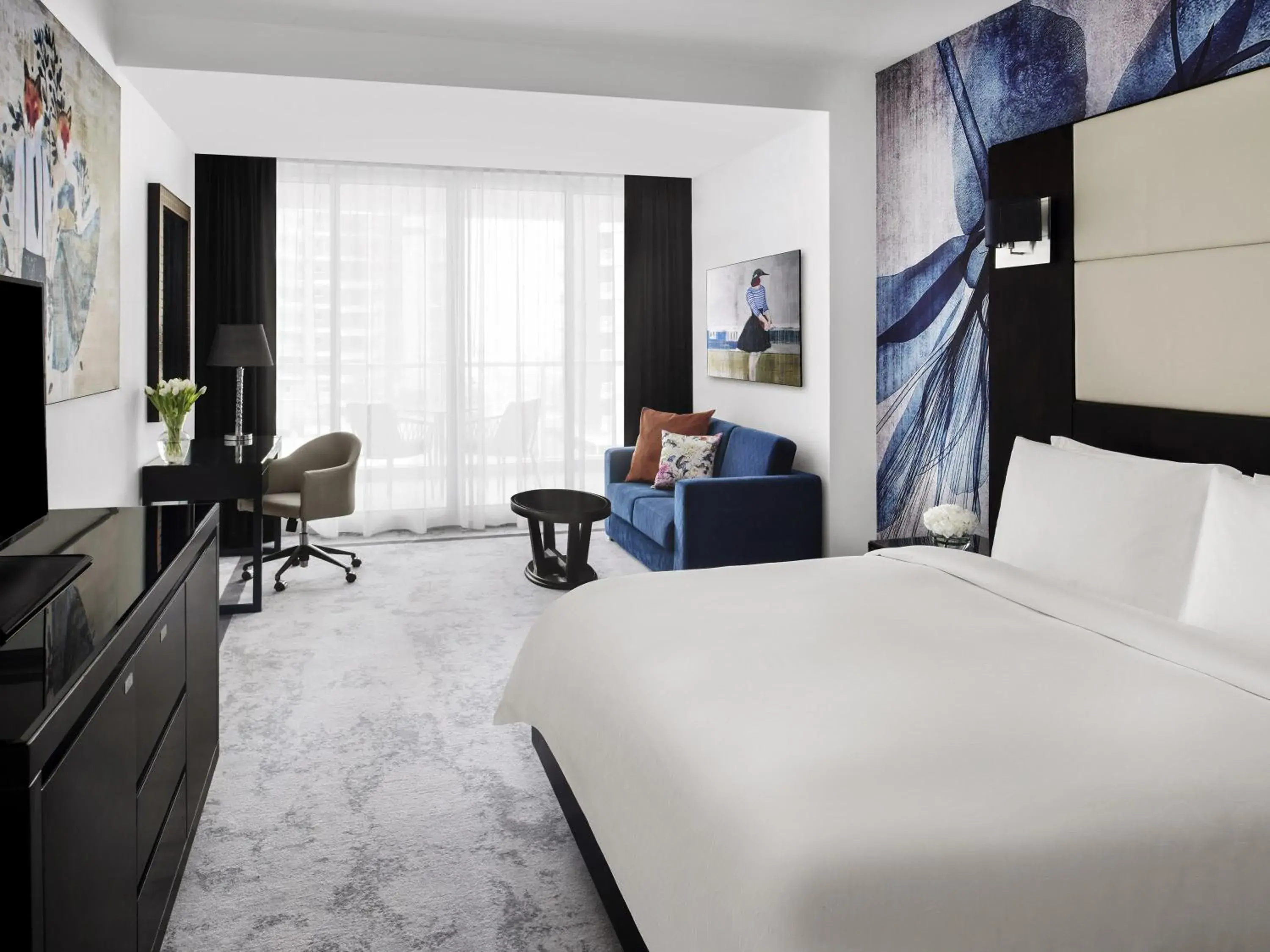 Bedroom, Bed in Mövenpick Hotel Jumeirah Lakes Towers Dubai Bedroom, Bed in Mövenpick Hotel Jumeirah Lakes Towers Dubai