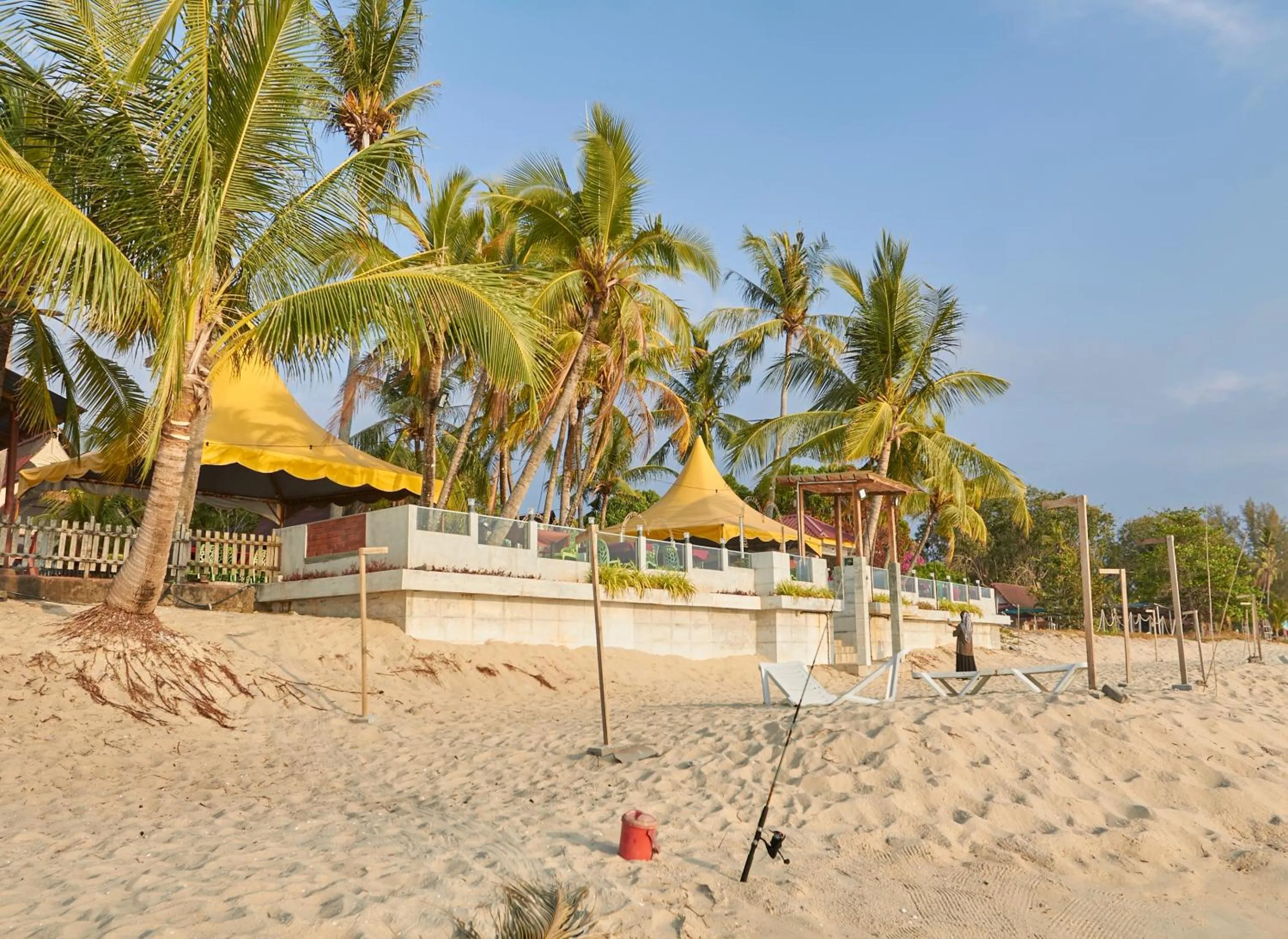 Beach in Corrie Chalet Pantai Cenang Langkawi