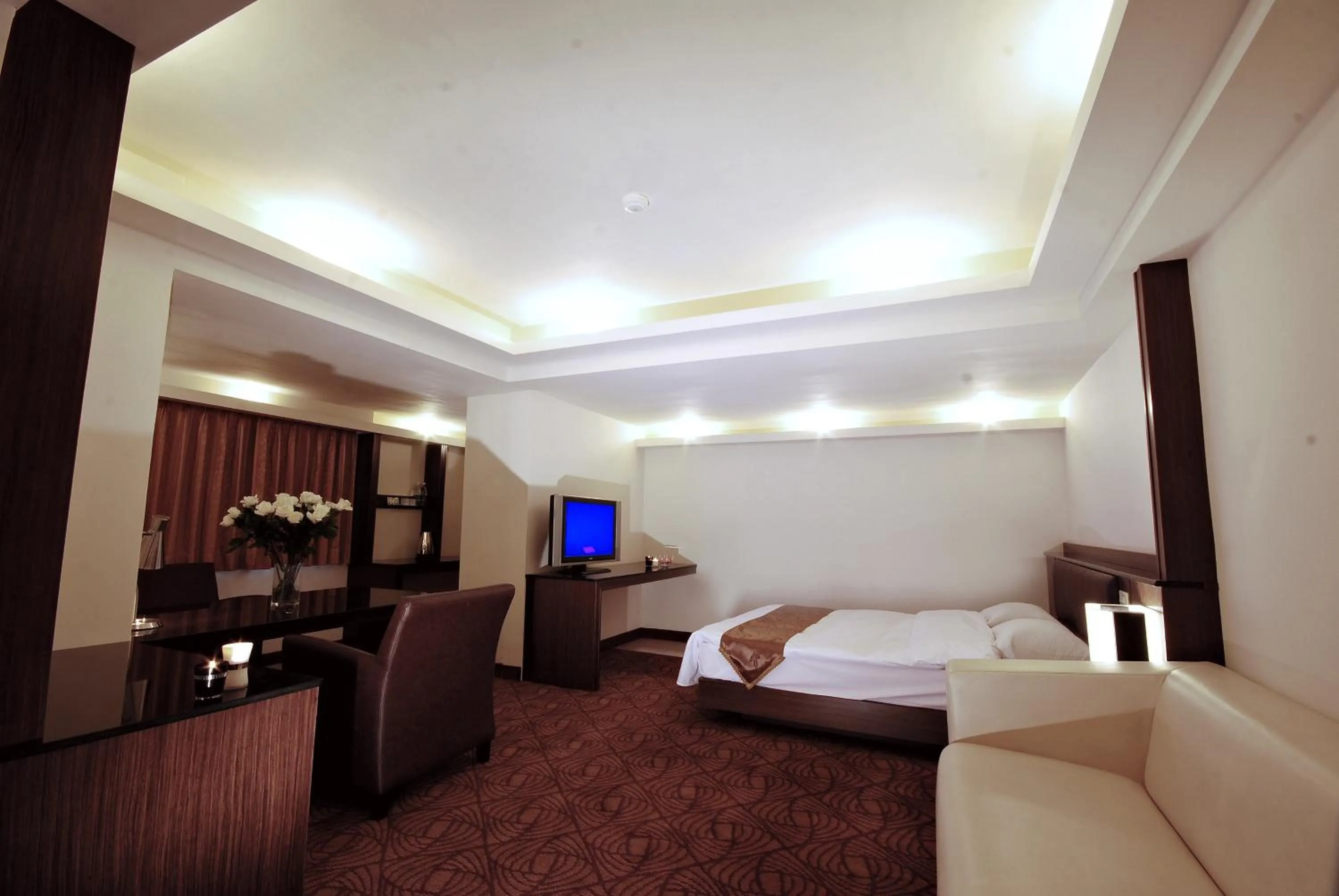 TV and multimedia, Bed in The Enterpriser Hotel