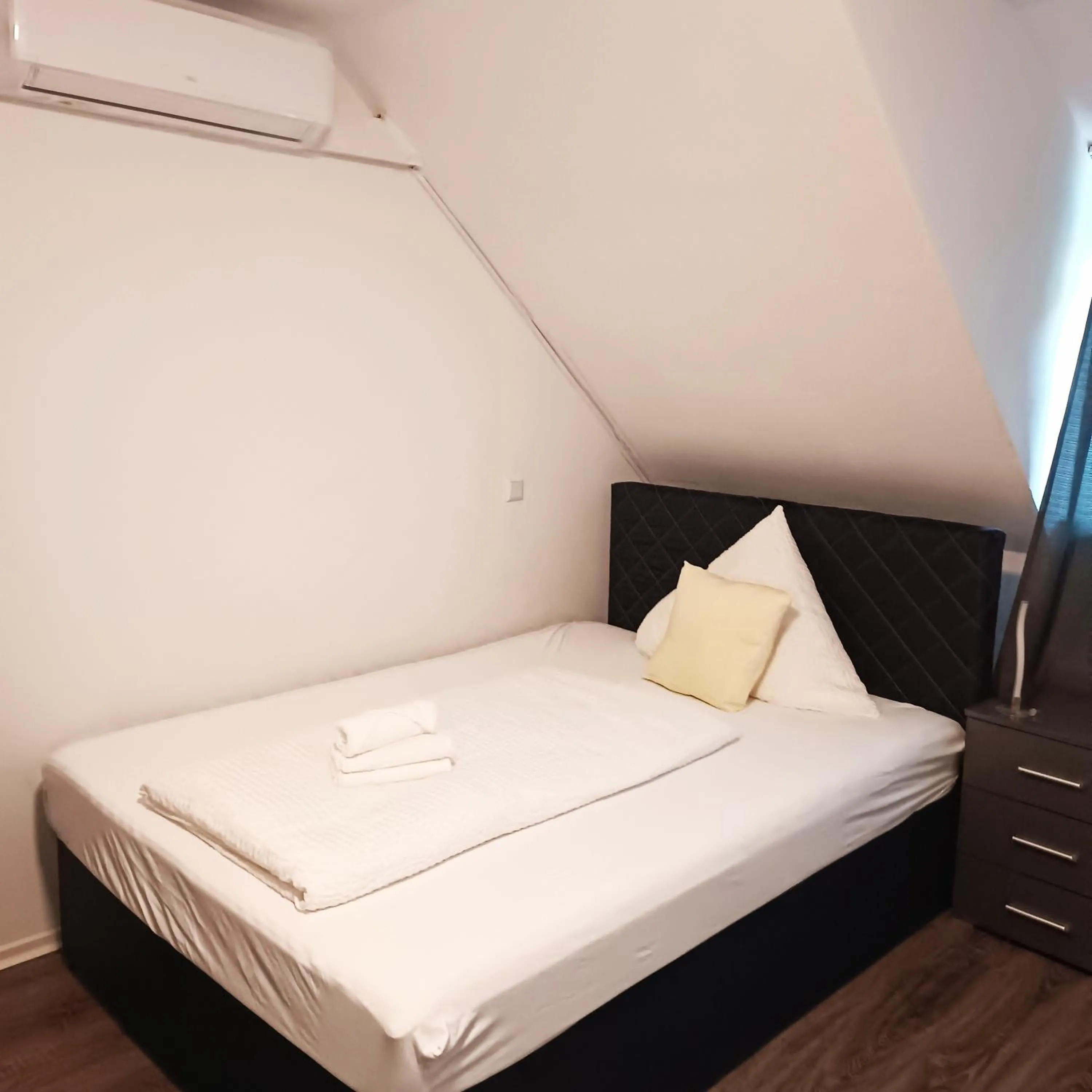 Bed in Hotel Hasselberg