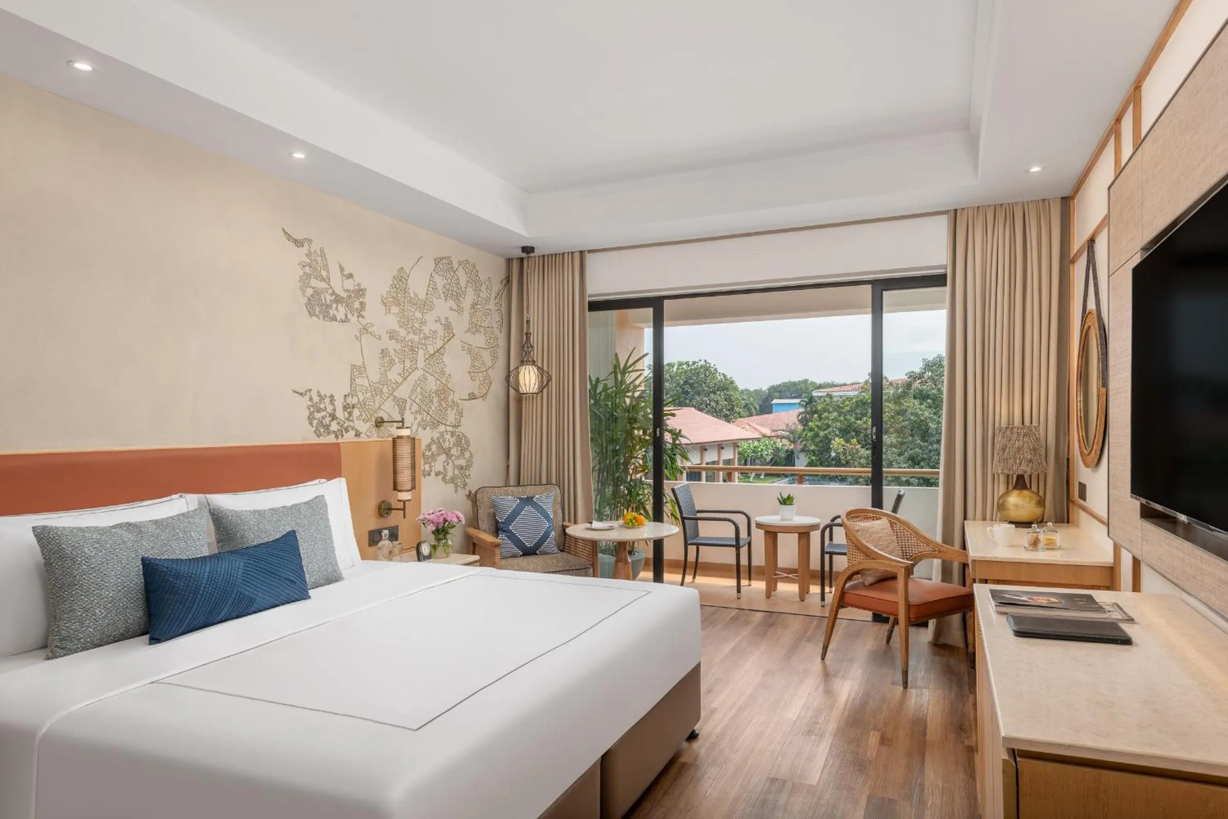 Bed in Taj Alibaug Resort & Spa, Maharashtra