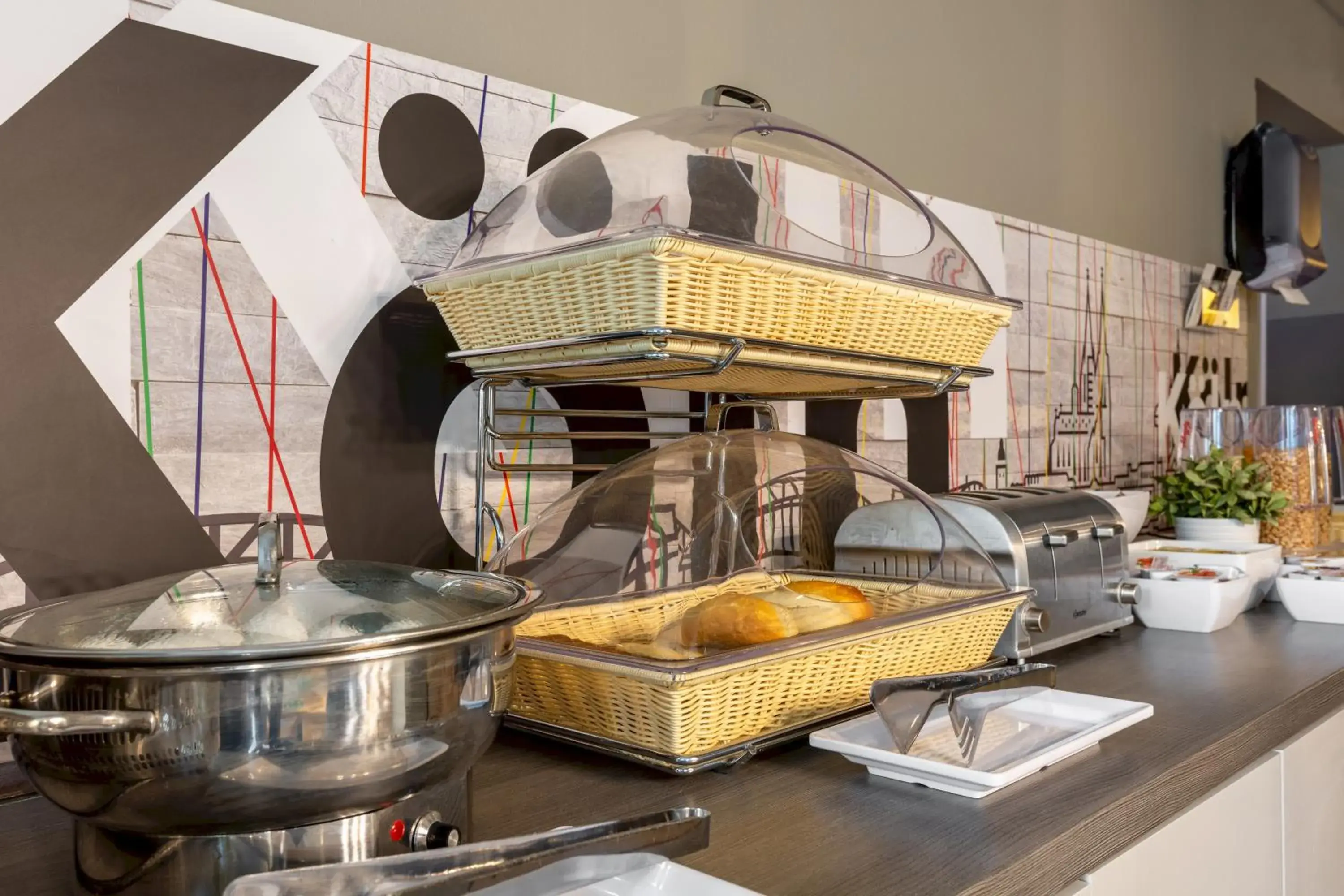 Buffet breakfast in a&o Köln Hauptbahnhof Buffet breakfast in a&o Köln Hauptbahnhof