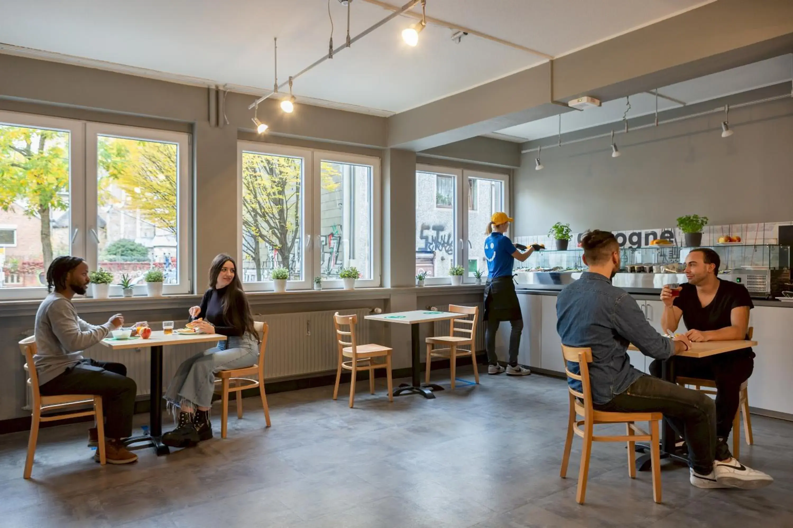 Restaurant/places to eat in a&o Köln Hauptbahnhof Restaurant/places to eat in a&o Köln Hauptbahnhof