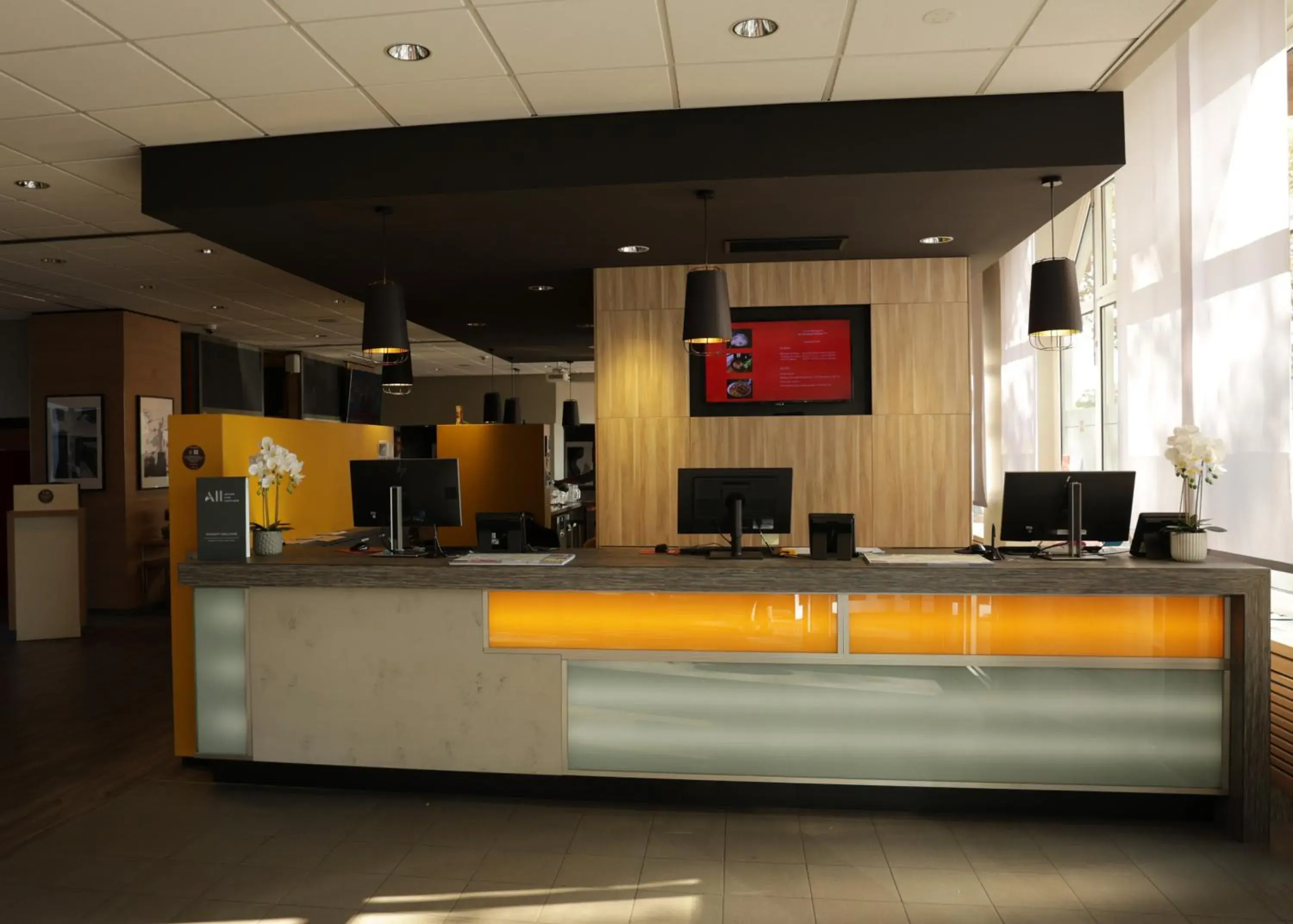 Lobby or reception in ibis Frankfurt Centrum Lobby or reception in ibis Frankfurt Centrum