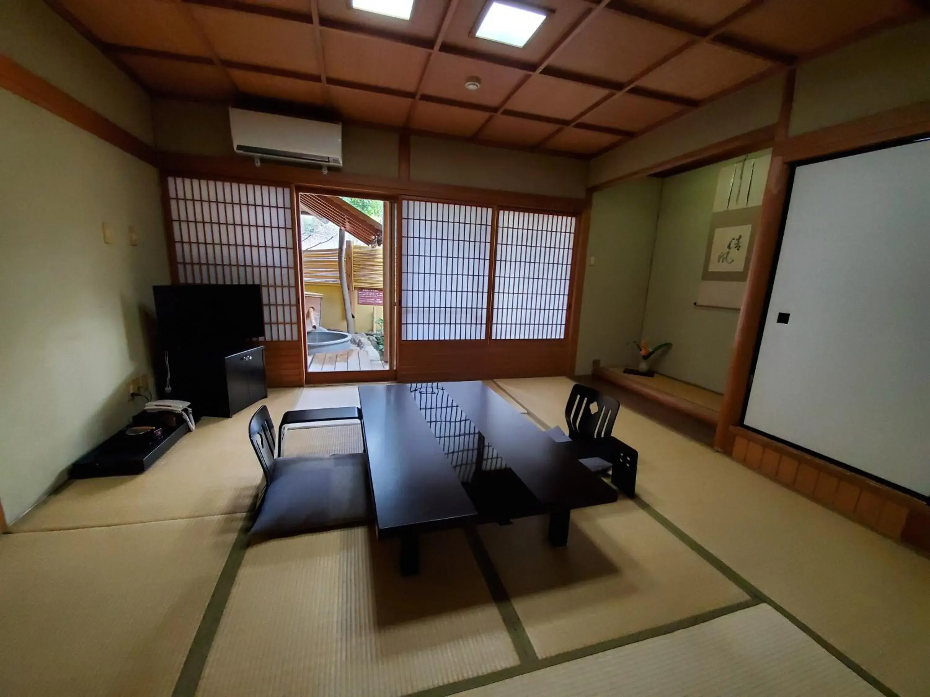 Living room in Yufuin Santoukan Living room in Yufuin Santoukan