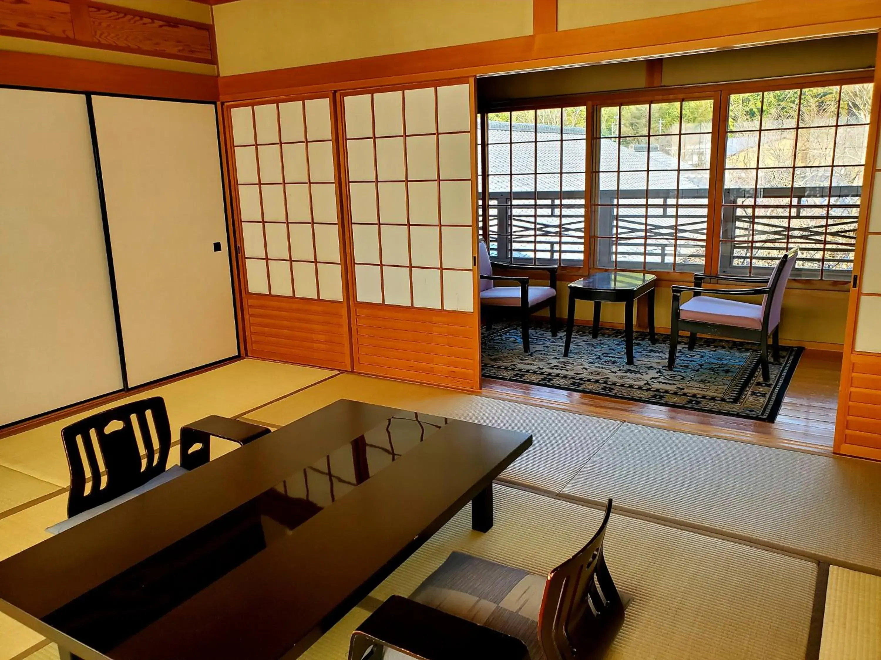 Living room in Yufuin Santoukan Living room in Yufuin Santoukan