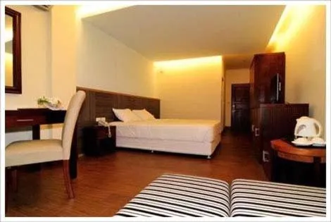 Photo of the whole room, Bed in Airai Water Paradise Hotel & Spa