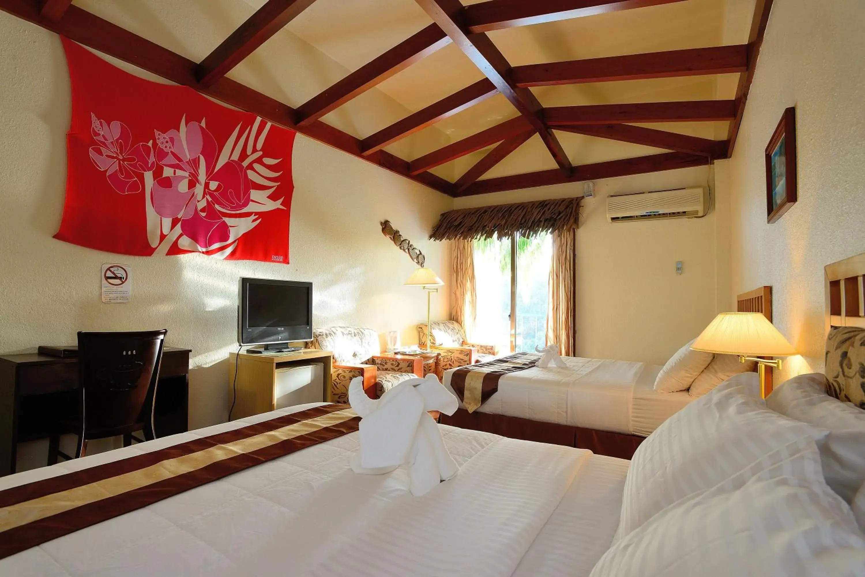 Standard Room with Two Queen Beds in Airai Water Paradise Hotel & Spa Standard Room with Two Queen Beds in Airai Water Paradise Hotel & Spa